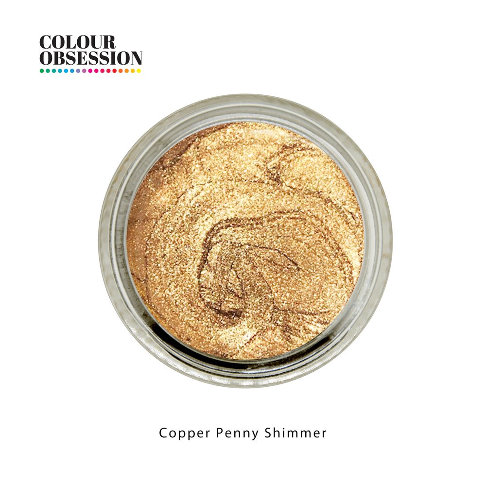 Copper Penny Shimmer Metallic Pigment Paste — Colour Obsession