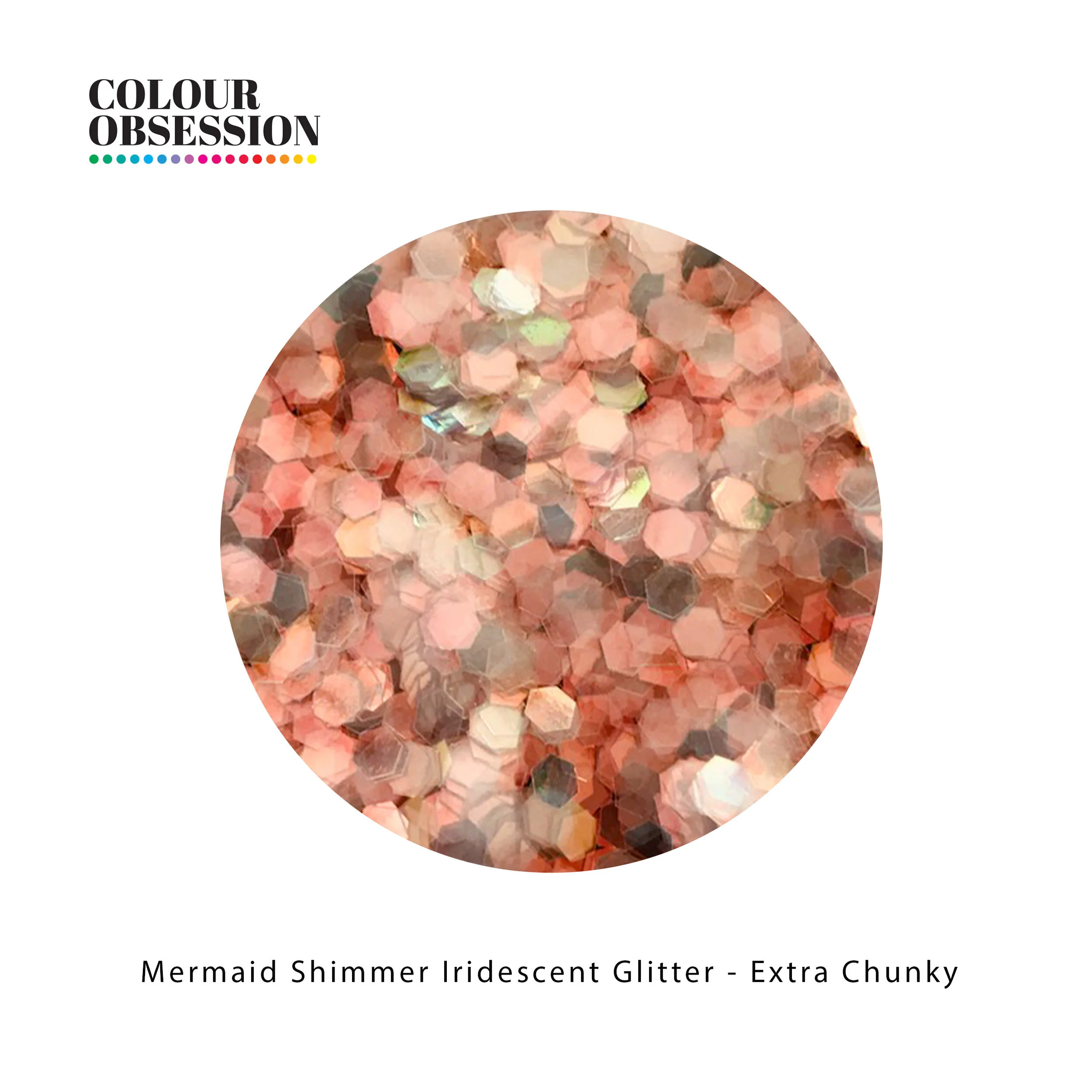 Mermaid Shimmer Iridescent Glitter - Extra Chunky 3mm