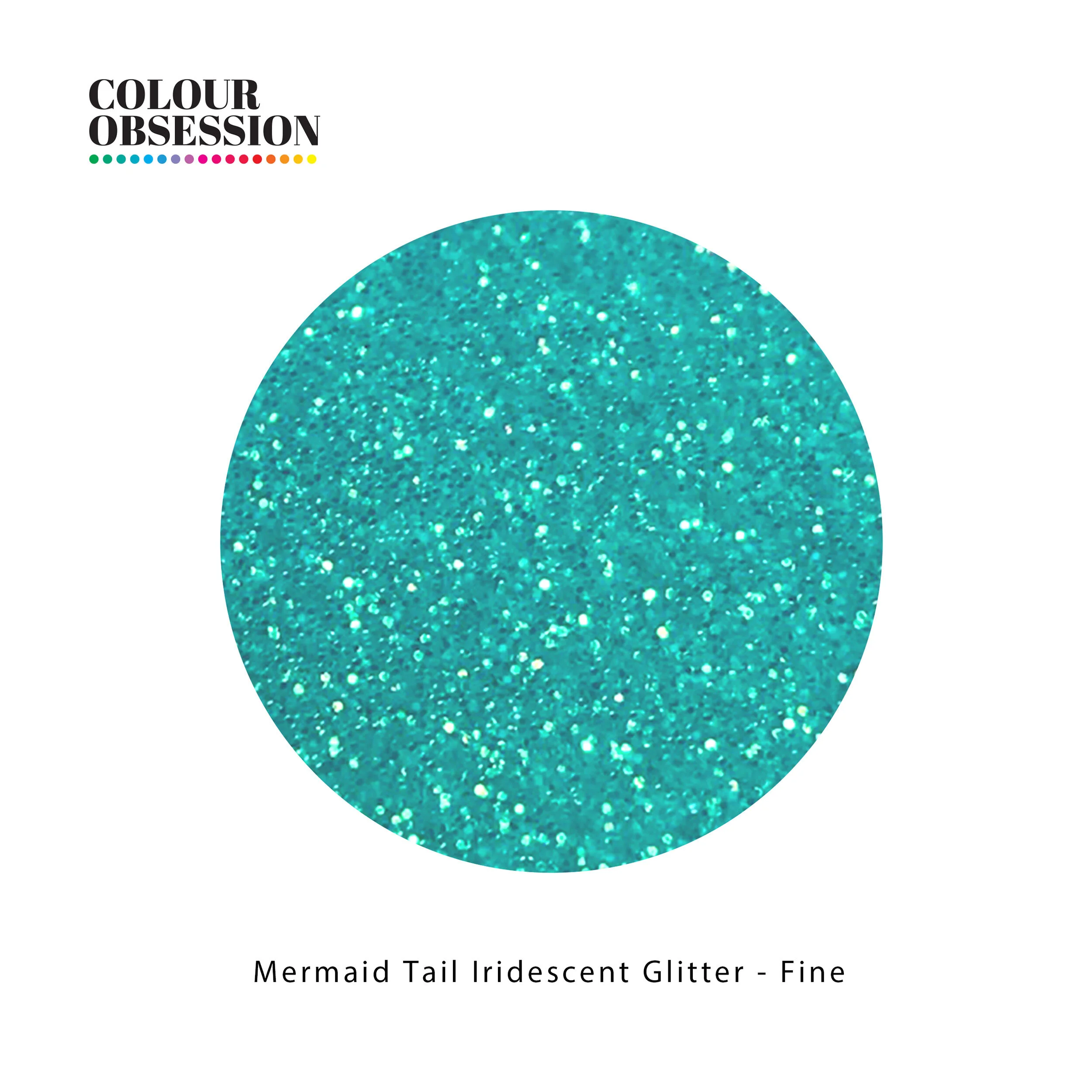 Mermaid Tail Iridescent Glitter - Fine 0.2mm