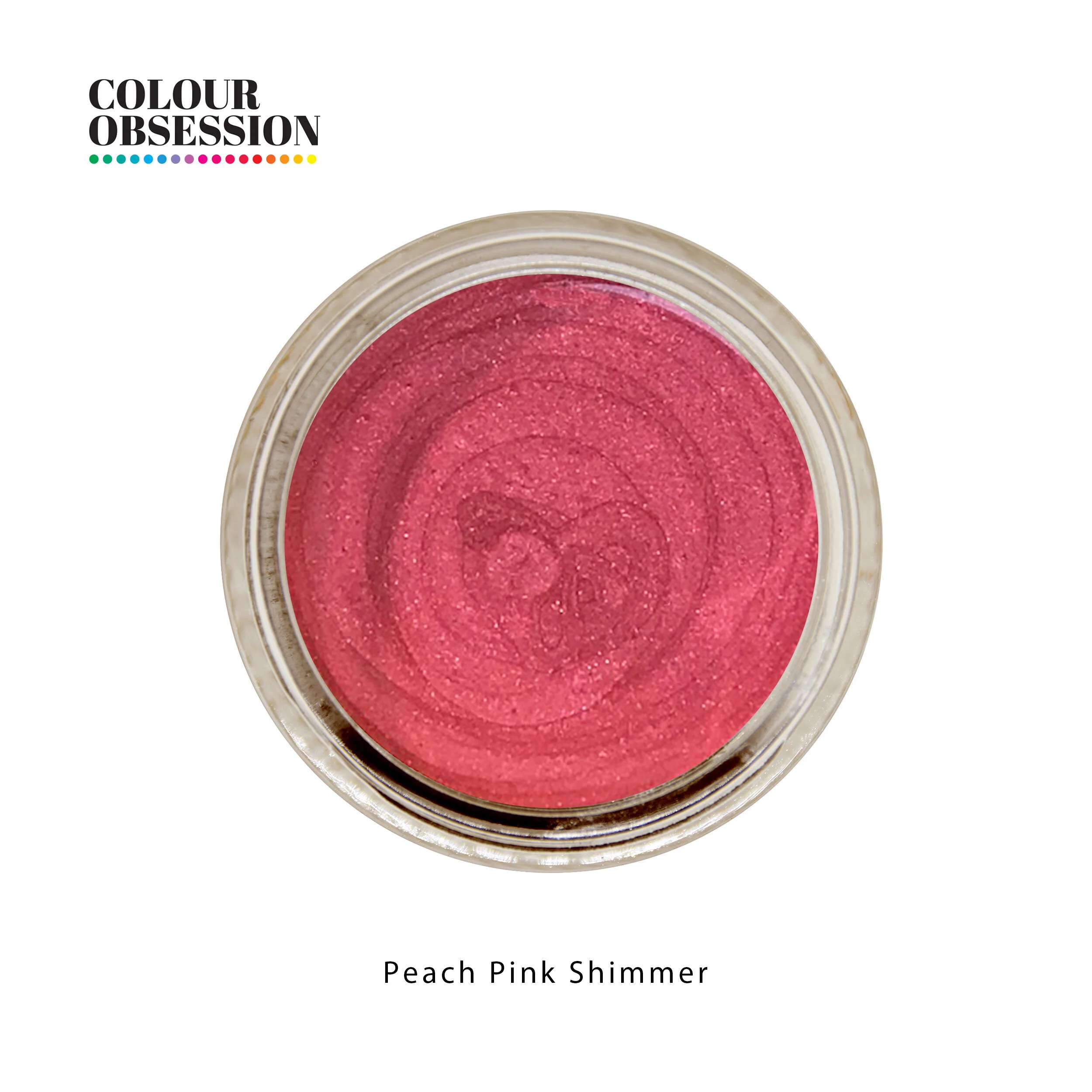 Peach Pink Shimmer - Metallic Pigment Paste