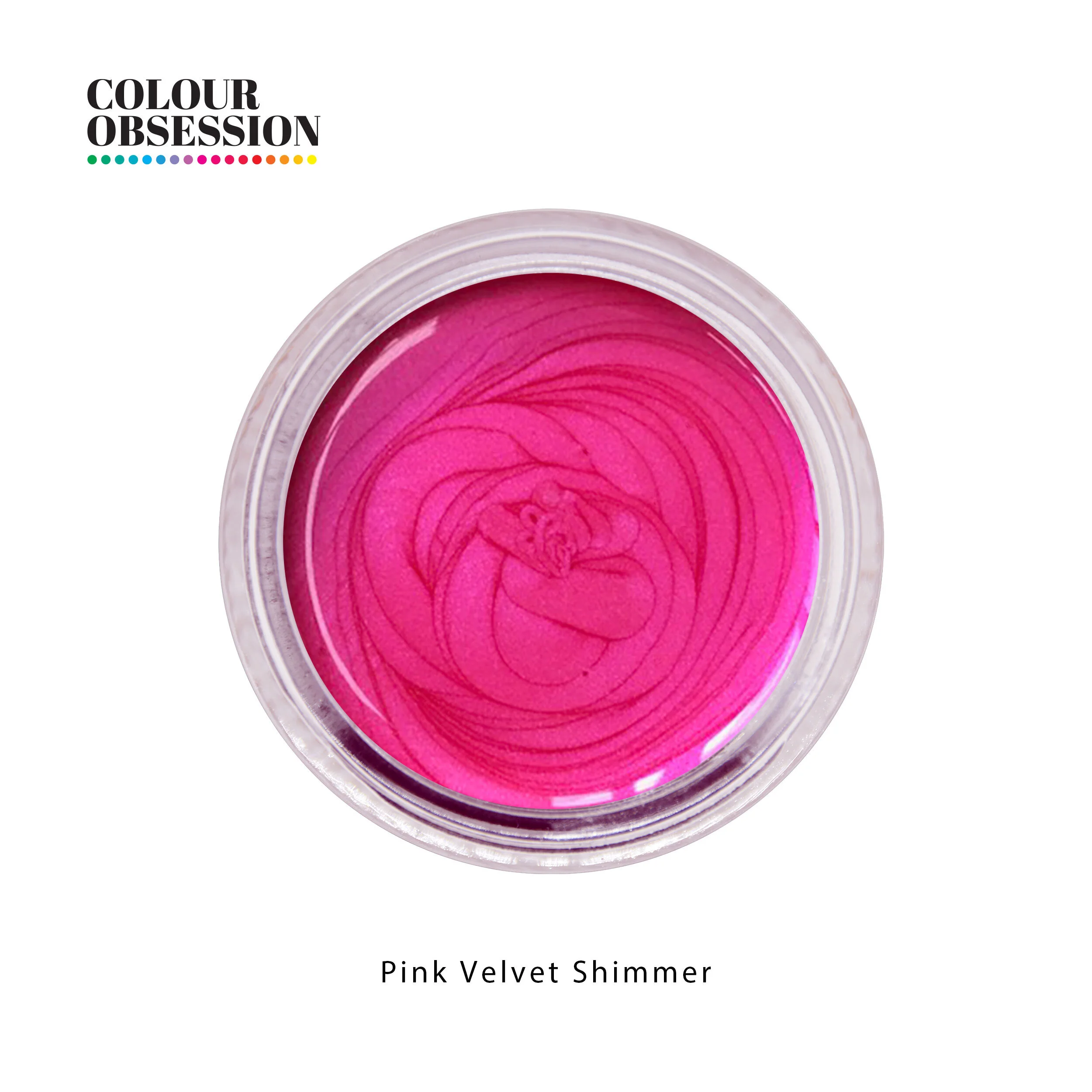 Pink Velvet Shimmer - Metallic Pigment Paste