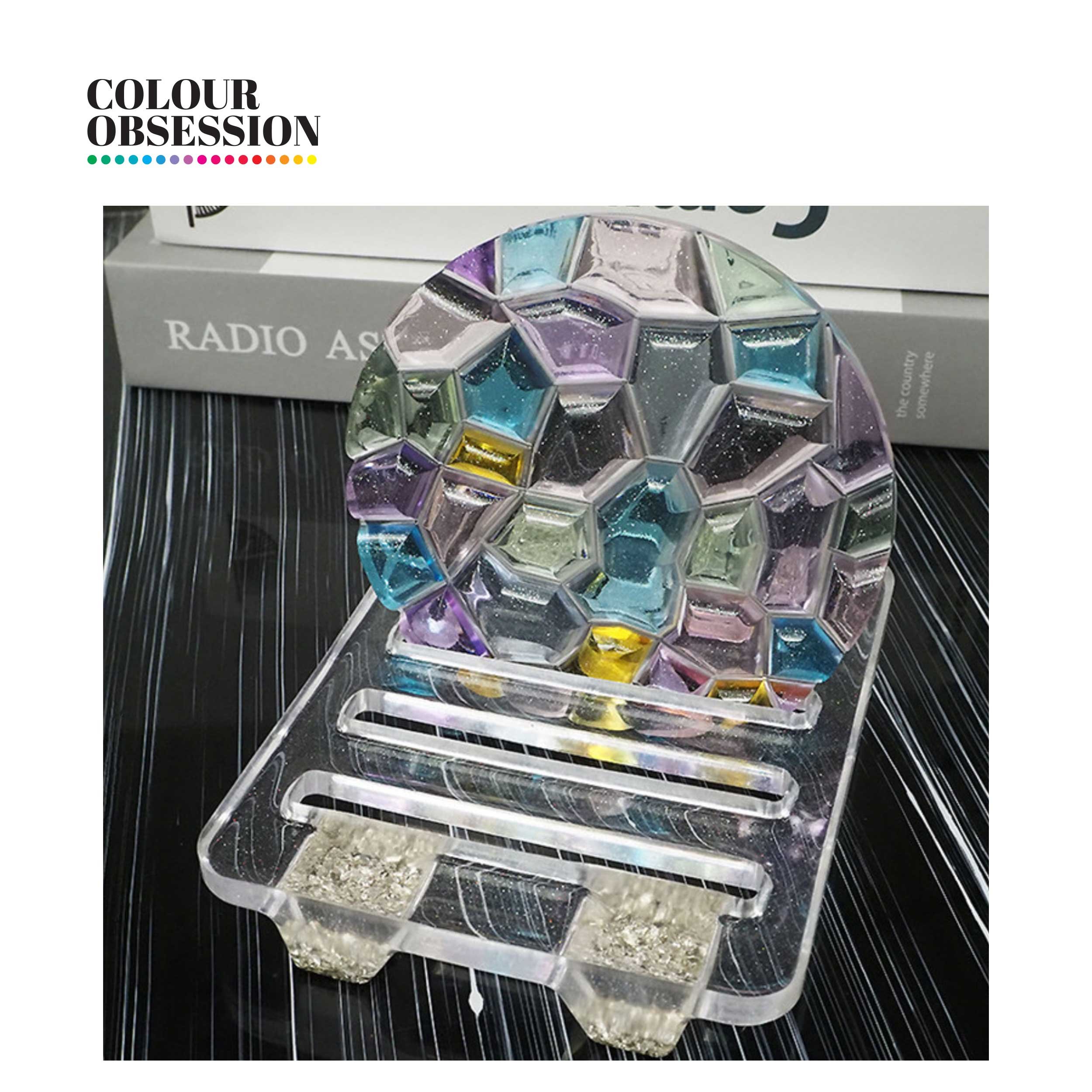 Coaster Set With Stand Silicone Mould - No. 2
