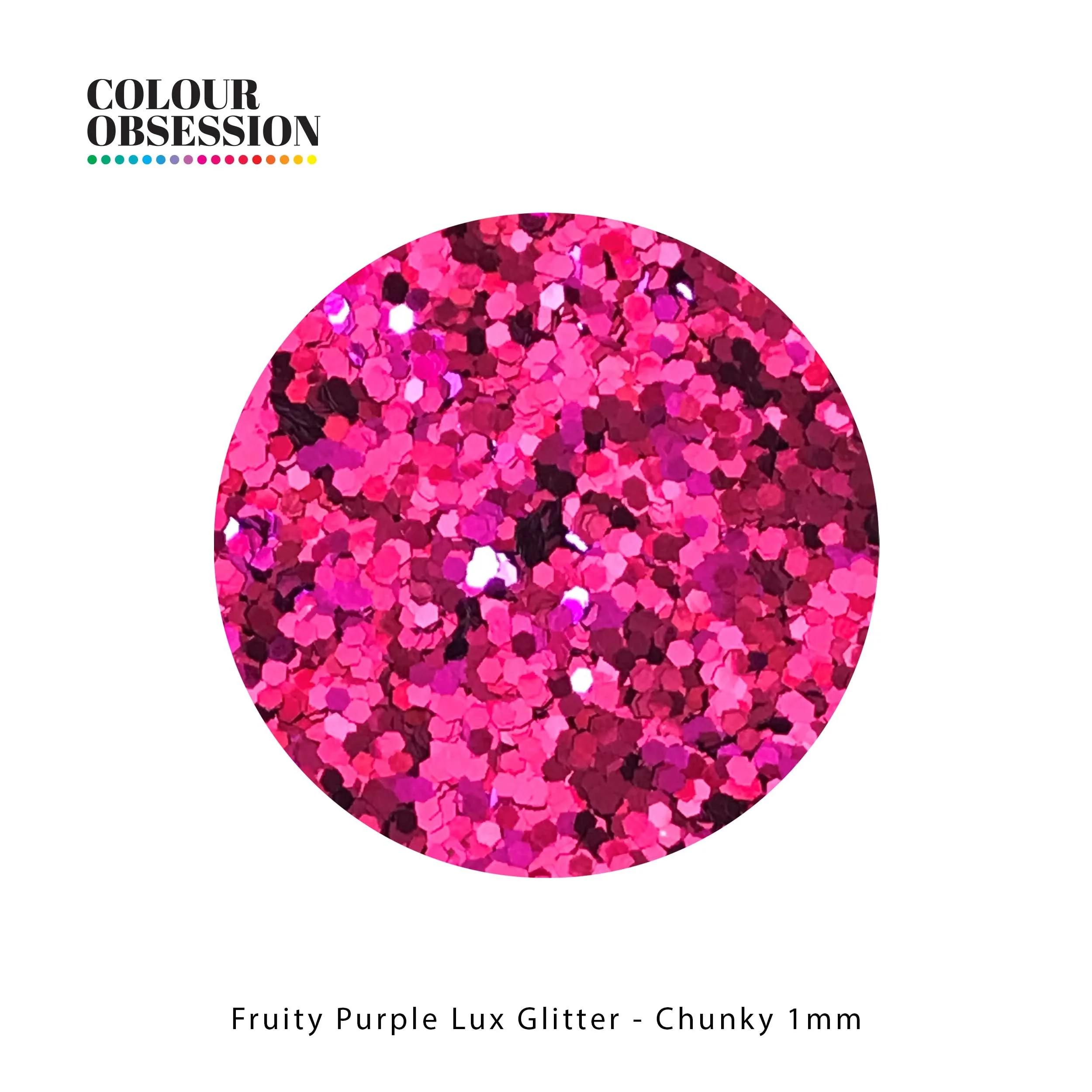 Fruity Purple Lux Glitter - Chunky 1mm