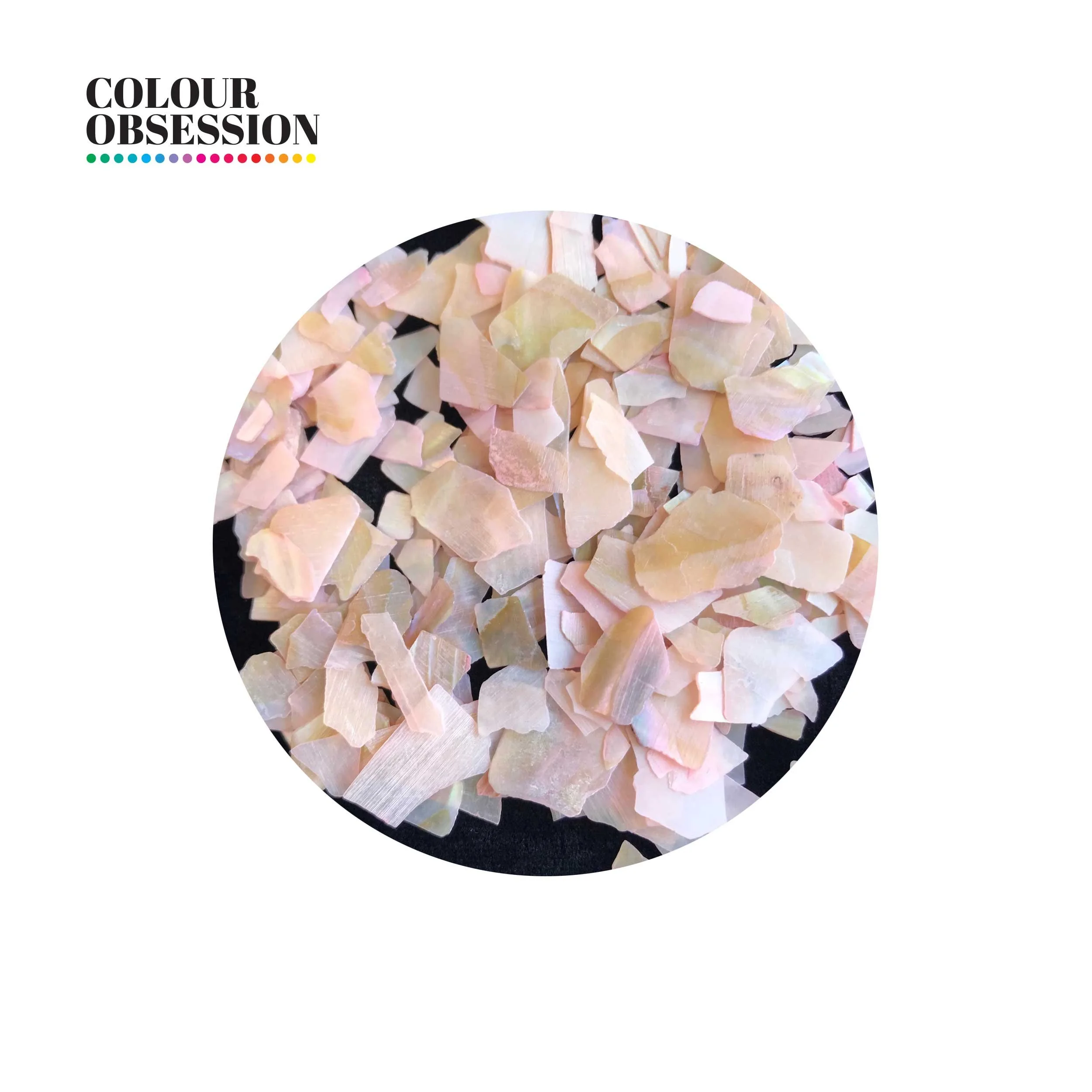 Peony - Abalone Shell Flakes