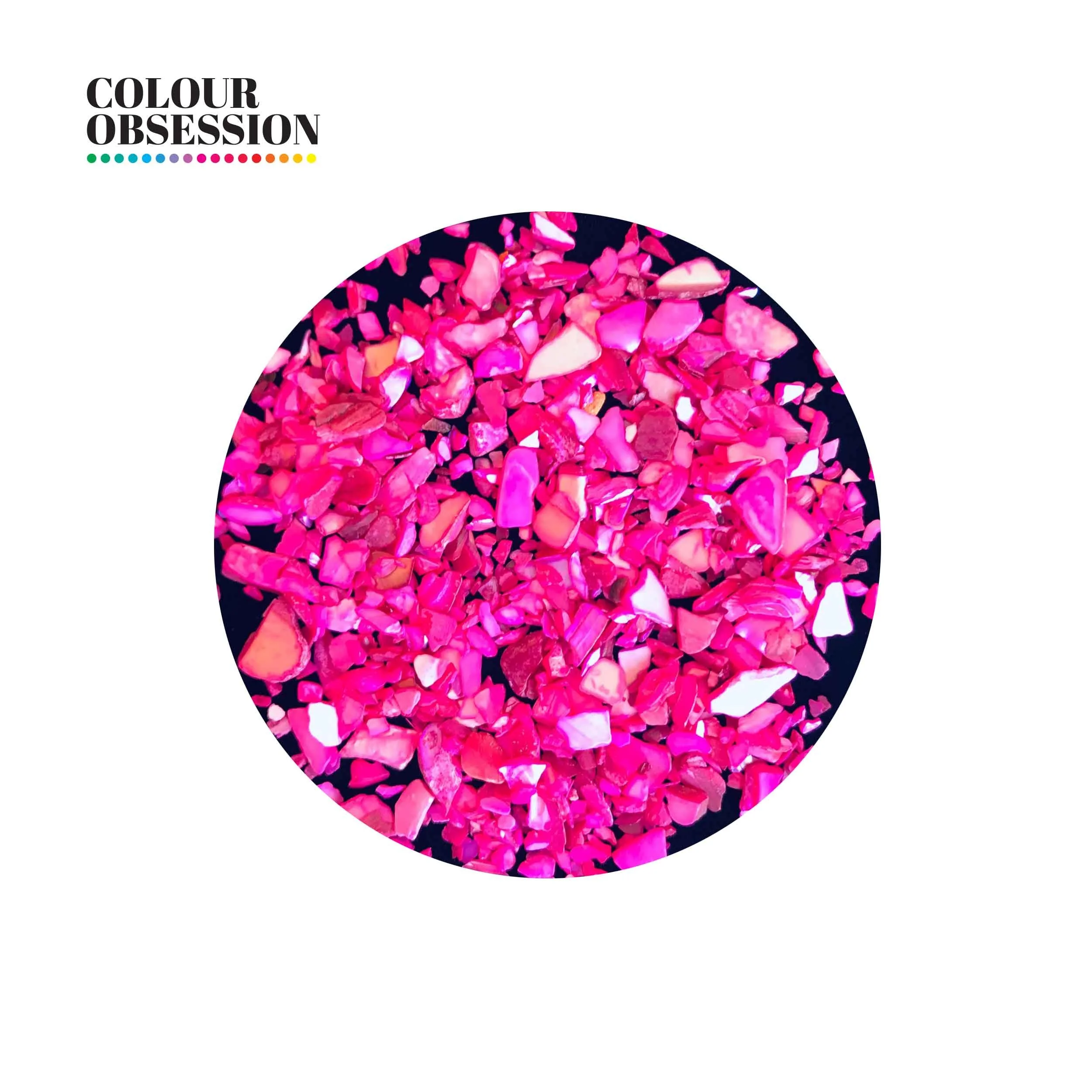 Magenta - Mini Shell Flakes