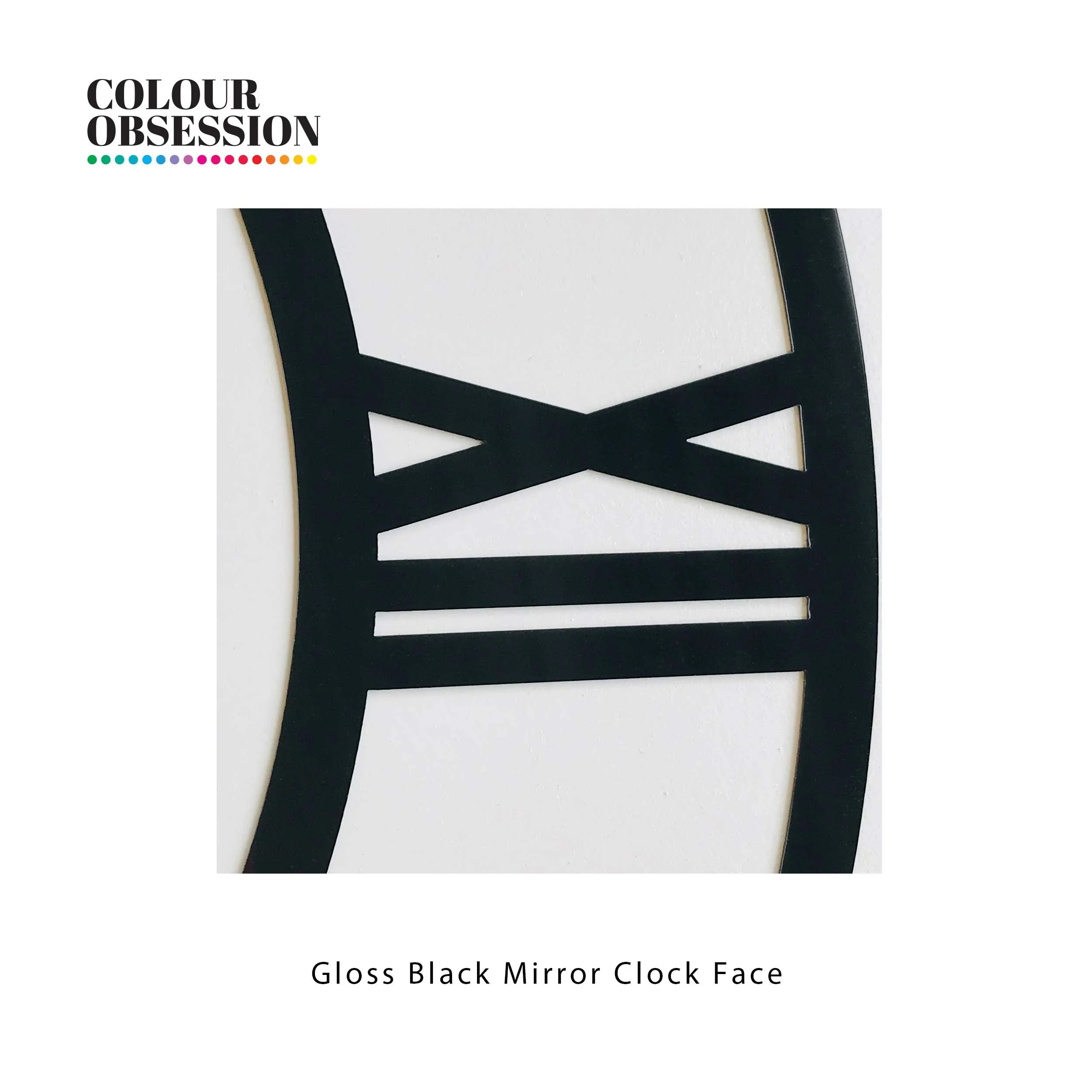 Black Mirror Clock Face image