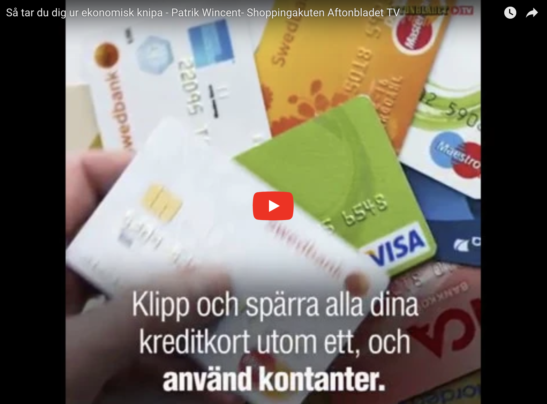 Hur tar du tar dig ut ur en ekonomisk knipa