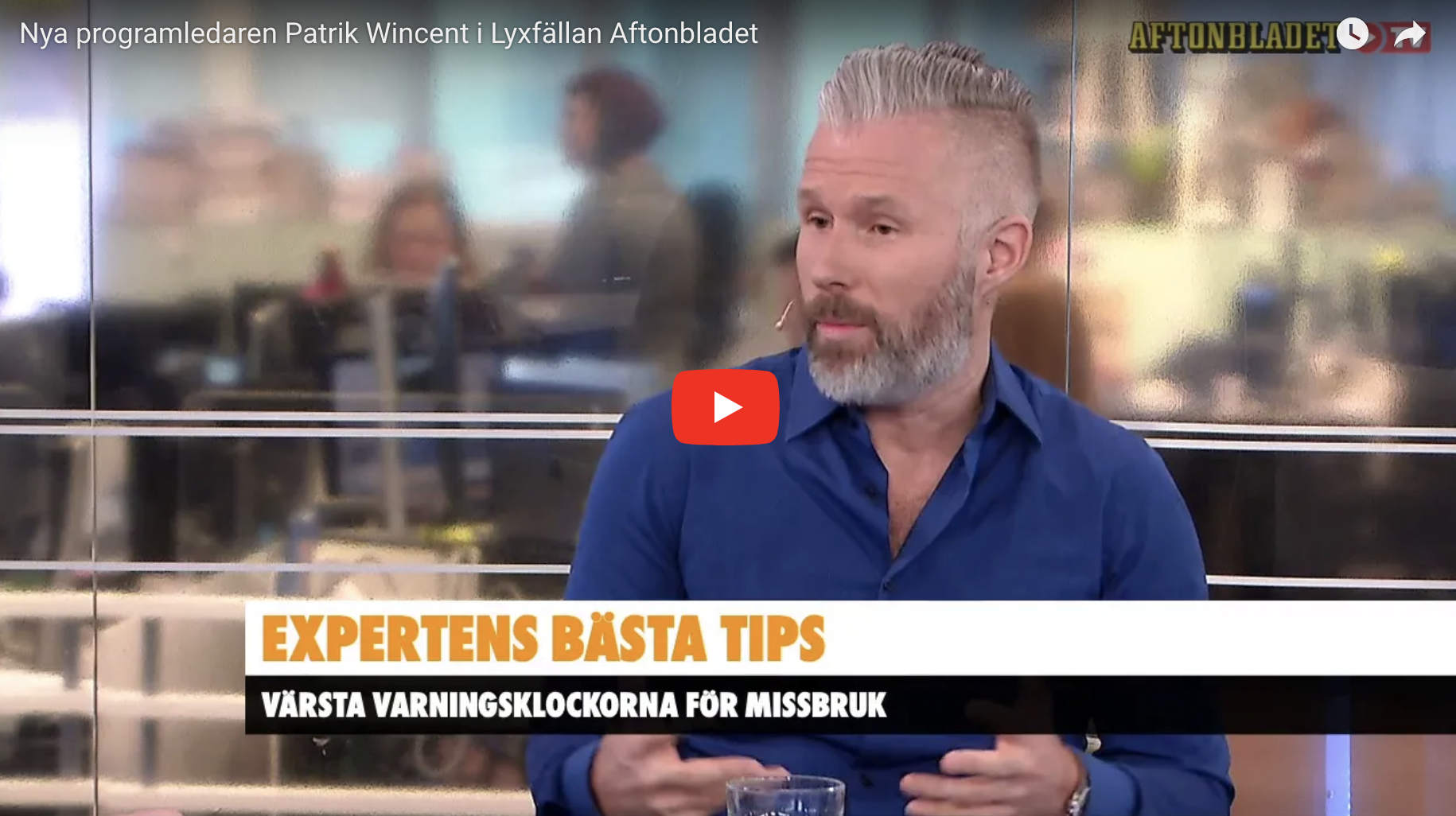 Patrik Wincent gästar Aftonbladet tv