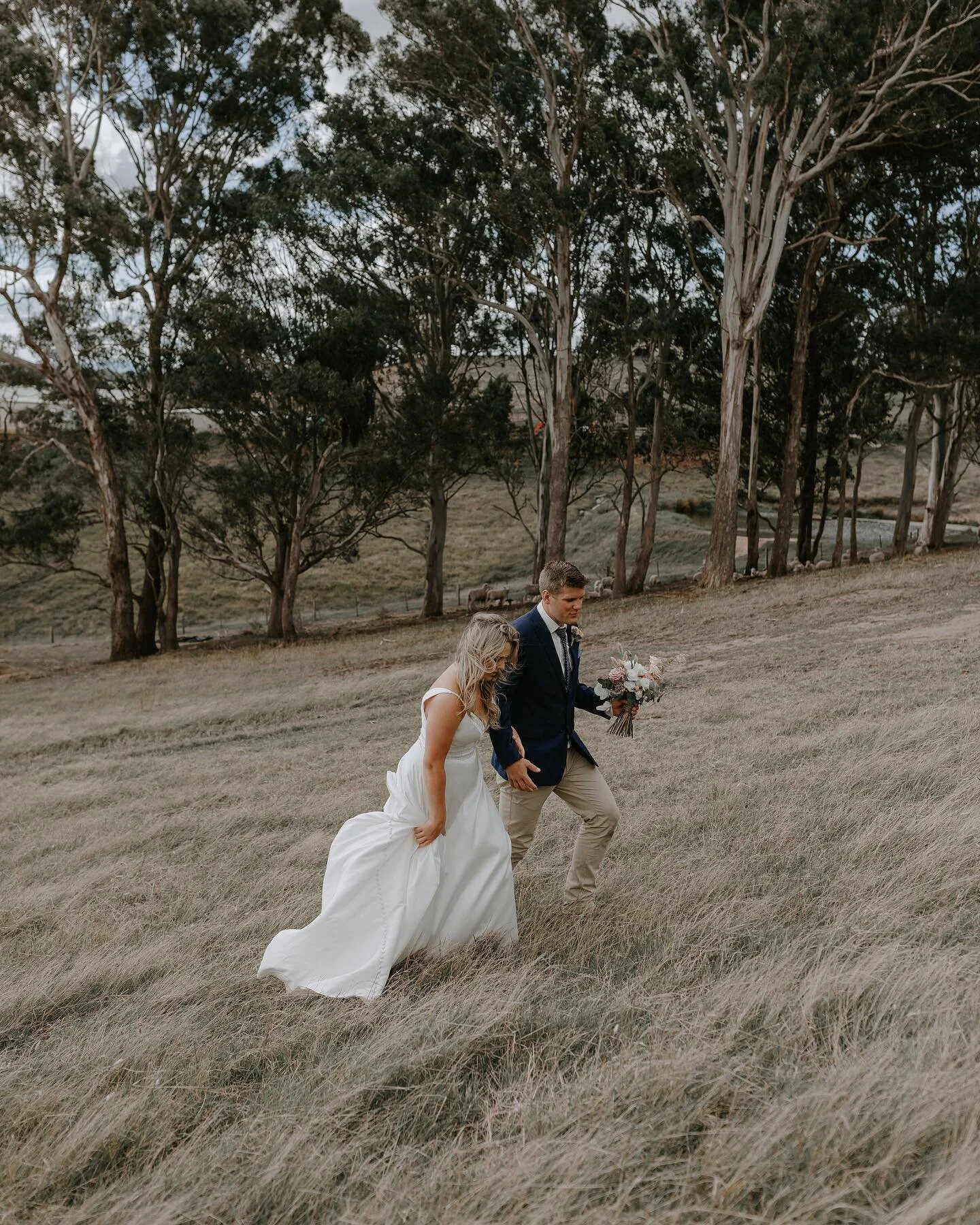 Elle &amp; Andrew // Taking a walk through the windswept paddocks of their new farm. 
.⠀
.⠀
.⠀
.⠀
.⠀
.⠀
#gippslandwedding #gippslandweddingphotographer #hannahgilbertphotography #hannahgilbertphotographer  #weddingphotography #gippslandphotographer #realwedding #weddinginspo #australianwedding #intimatewedding #documentryweddings #brightphotographer #ovensvalleyphotographer  #salephotographer 
#gippslandweddingphotography #gippsland #gippslandbride #victorianwedding #countrywedding #ruralwedding #countrybride #weddingphotographer #latrobevalleyphotographer #eastgippslandphotographer