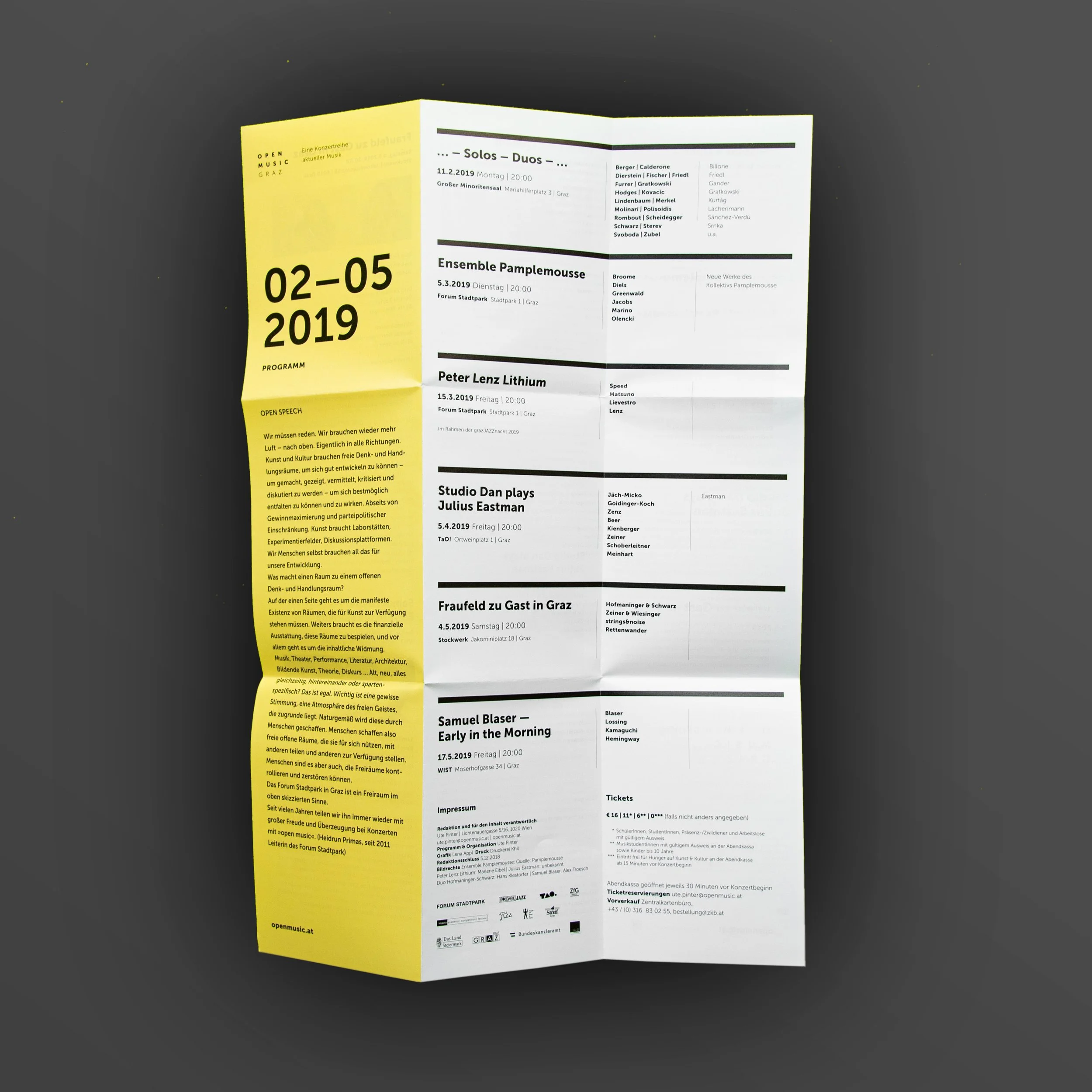 open music <br> Visual Identity