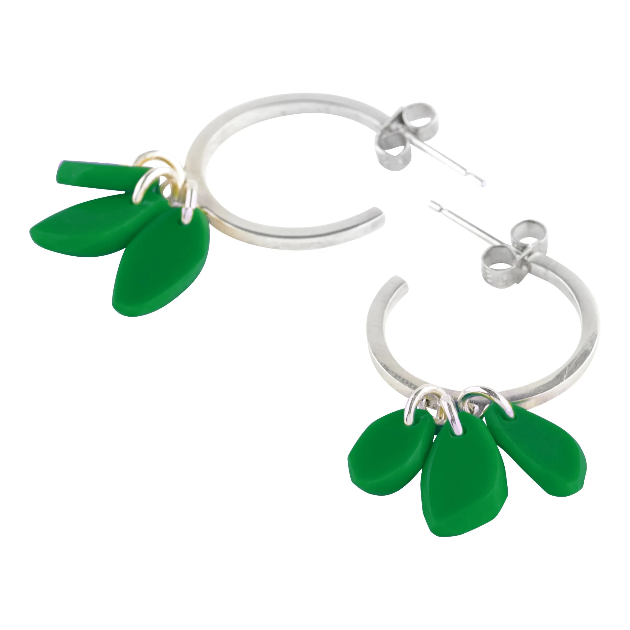 Tiddleywink Hoop Earrings - Green
