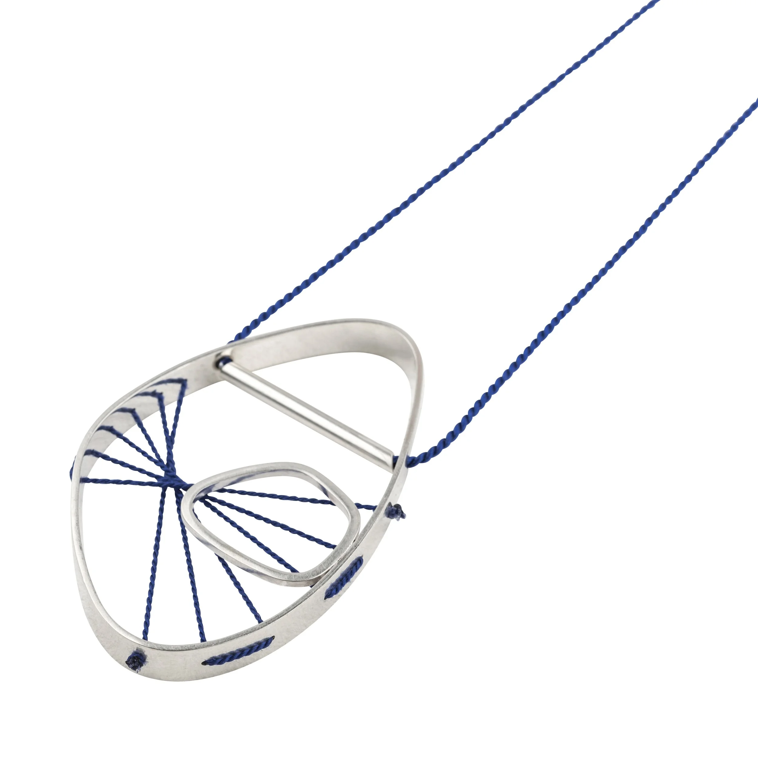 Hepworth necklace, Cornish Blue