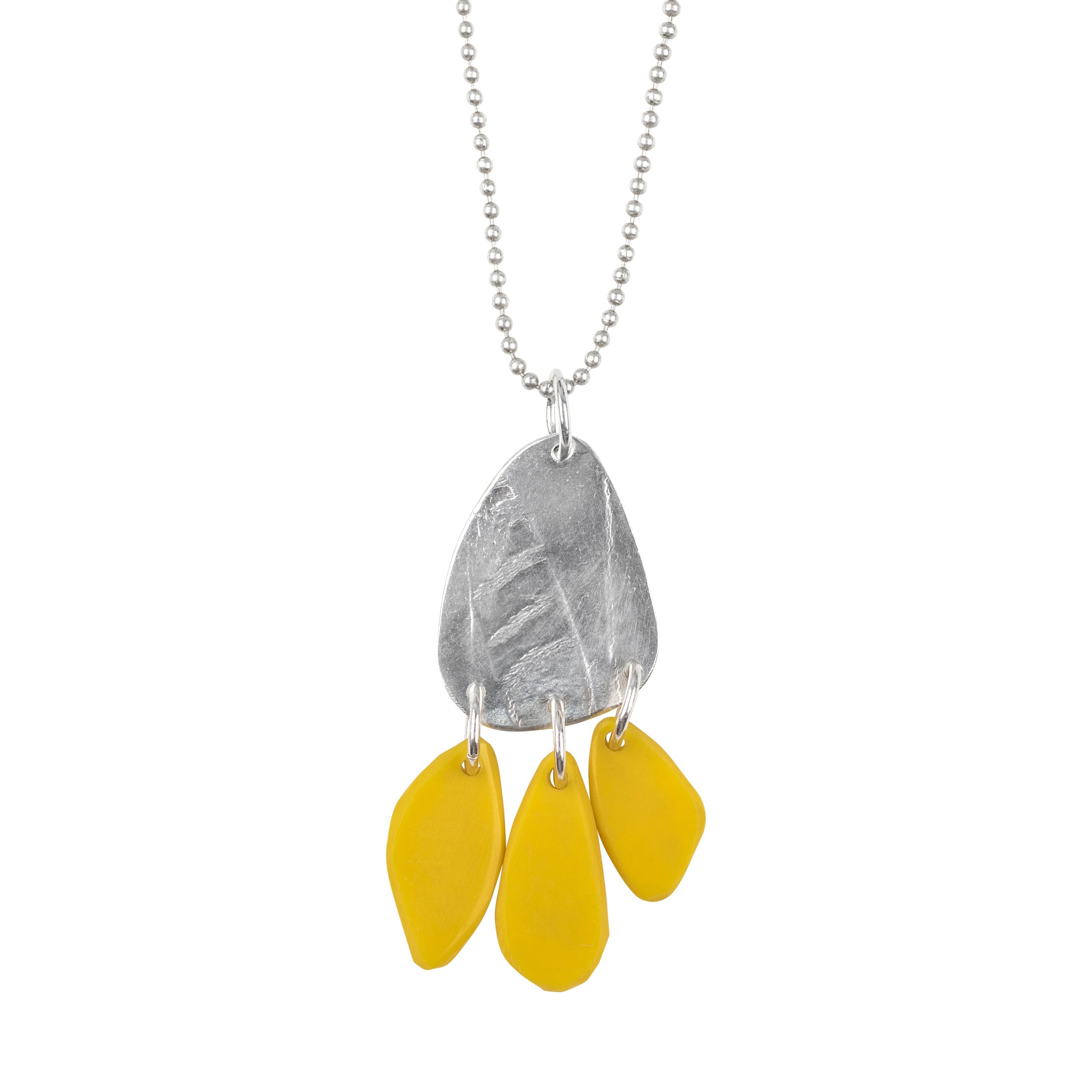 Tiddleywink Pendant Necklace - Yellow