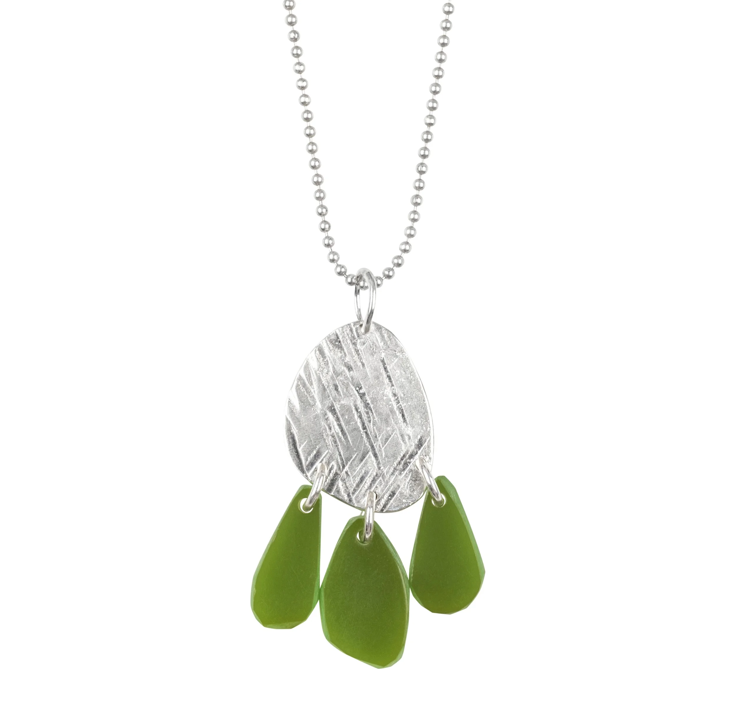 Tiddleywink Pendant Necklace - Green