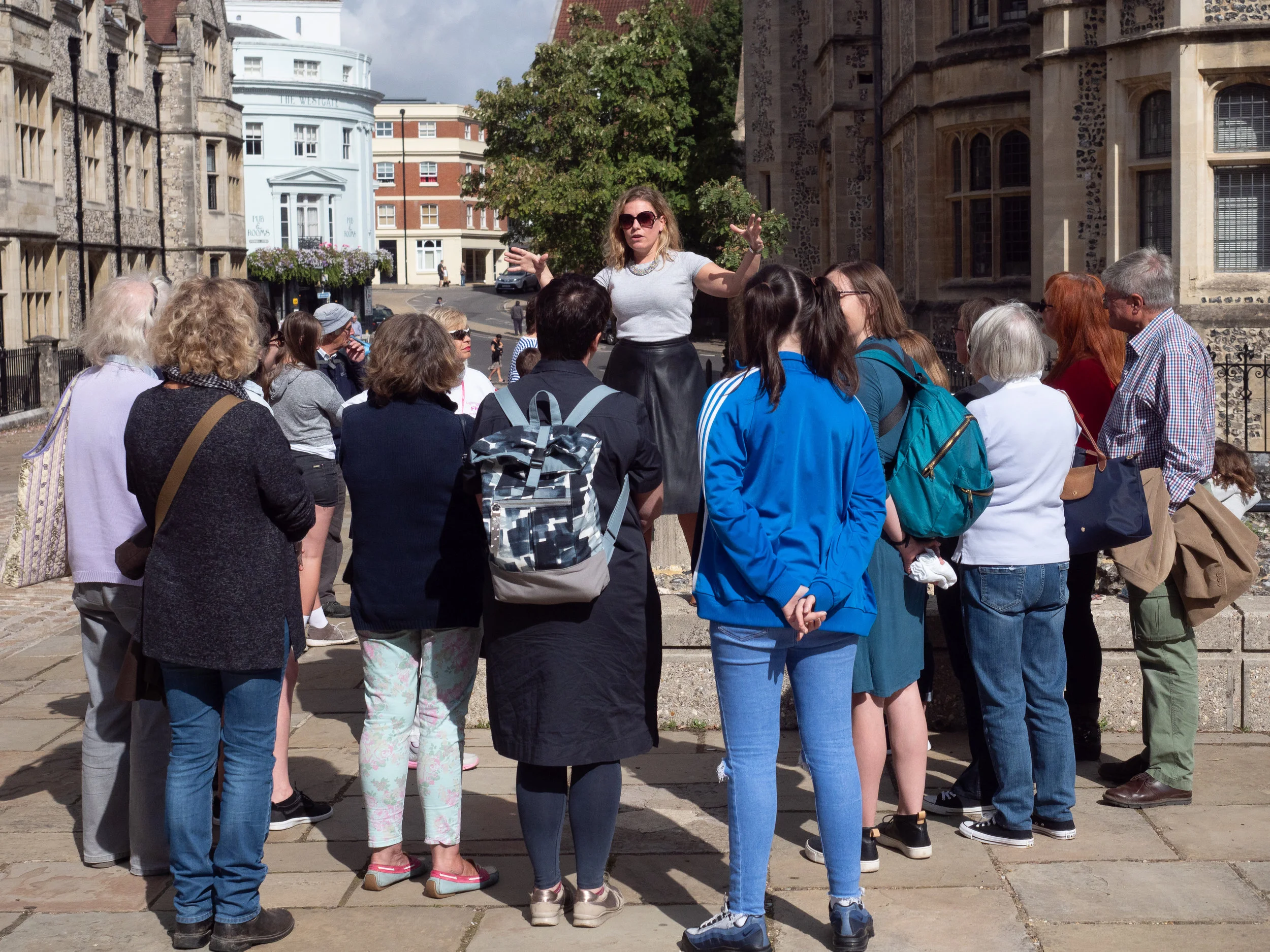 Dr Kate Weikert on her Tale of Two Matildas Tour (Phote Credit: Mile Hall of Amazing Image Co)