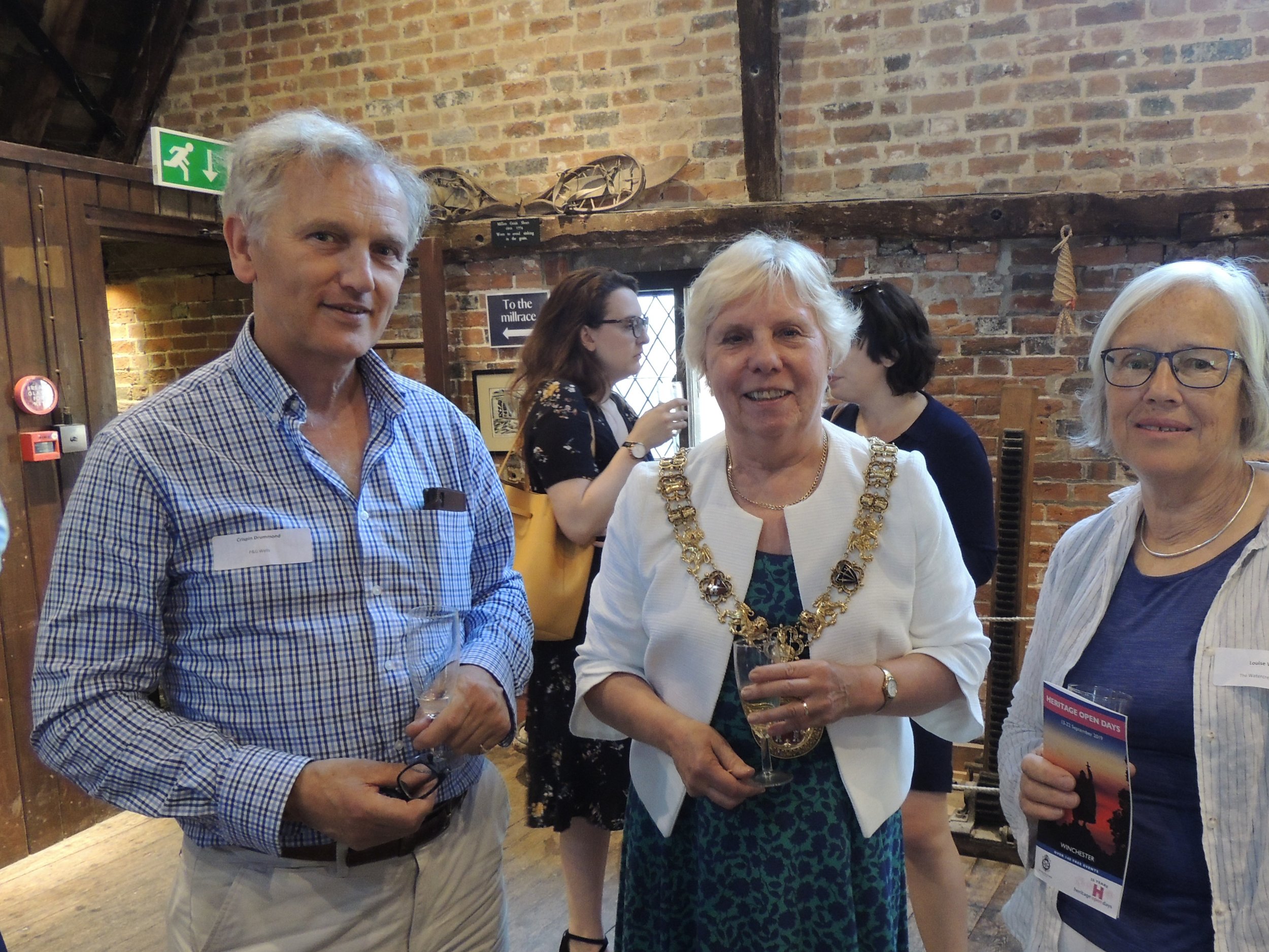 Eleanor Bell, Mayor of Winchester in conversation with Luoisa Wood, The Watercress Quarter & Crispin Drummond, P&G Wells.jpg