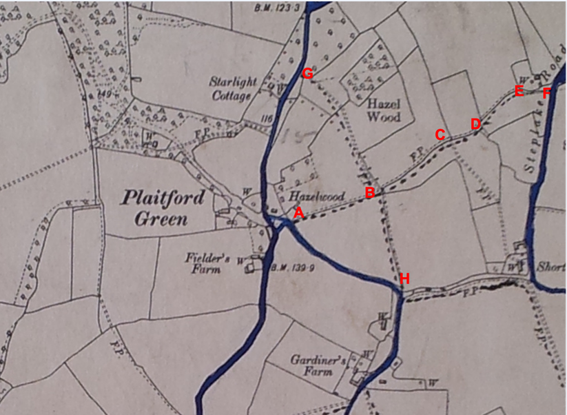 Romsey Highway Handover Map 1929
