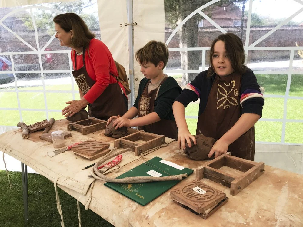 Hyde900: Medieval tile-making workshop