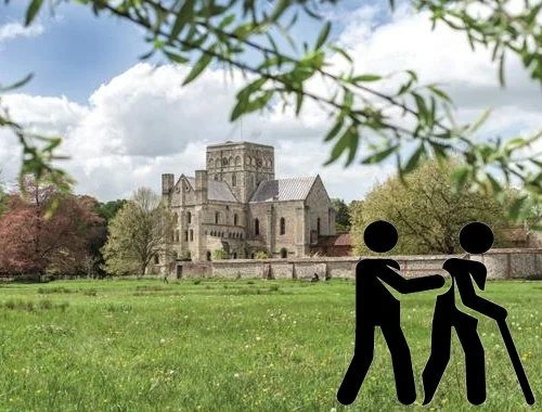 Winchester and the St James Way: A paved road version of the walking tour with James