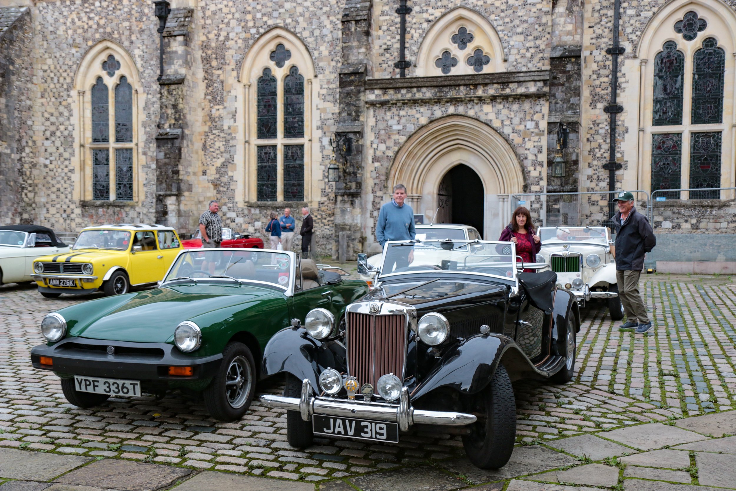 Winchester MG Owners Club Classic and Sports Car Display