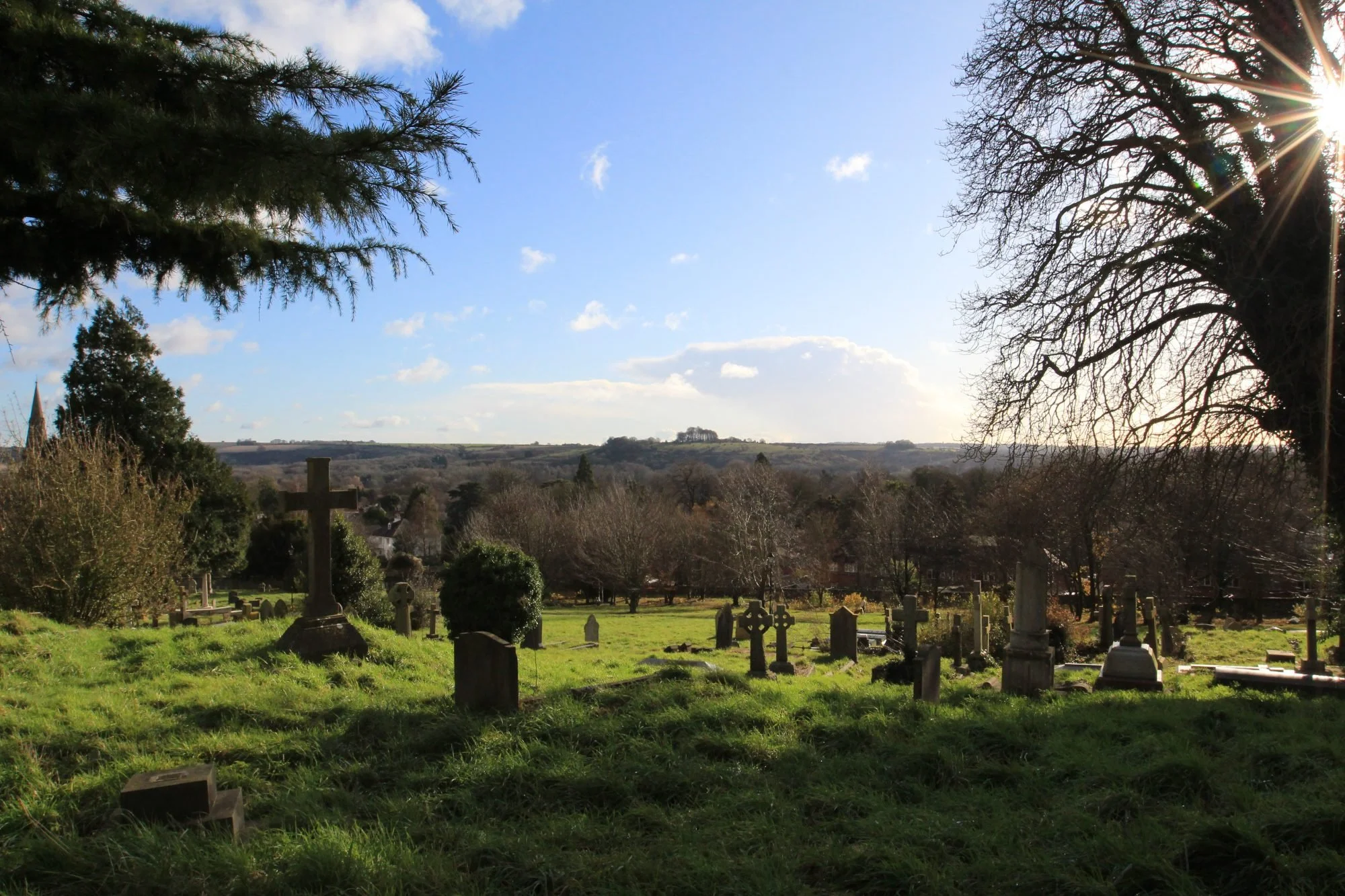 West Hill Cemetery, Winchester; walking tour