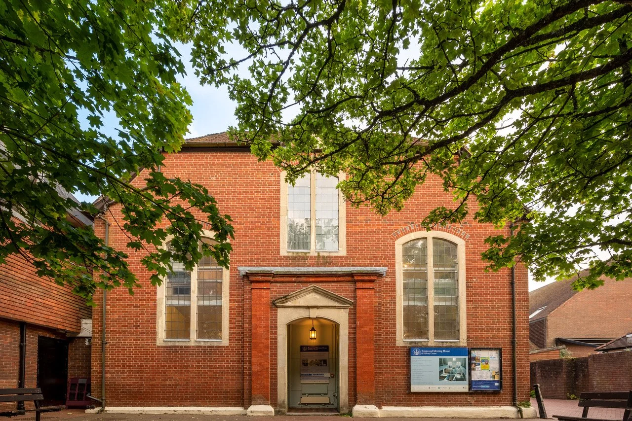 Ringwood Meeting House & History Centre Association Time Travellers Historical Talk by Andrea Rix