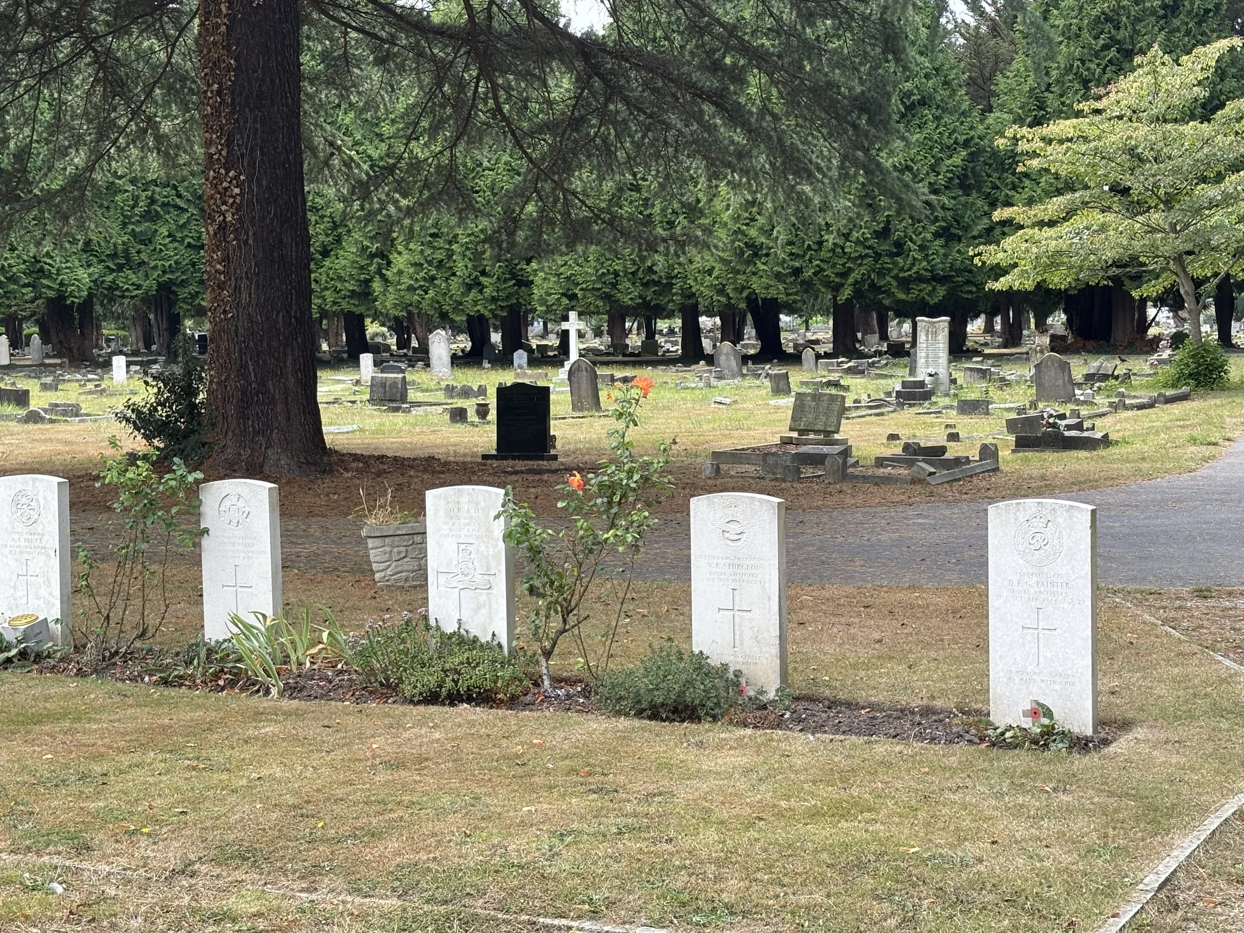 CWGC Tours 2025 Eastleigh Cemetery