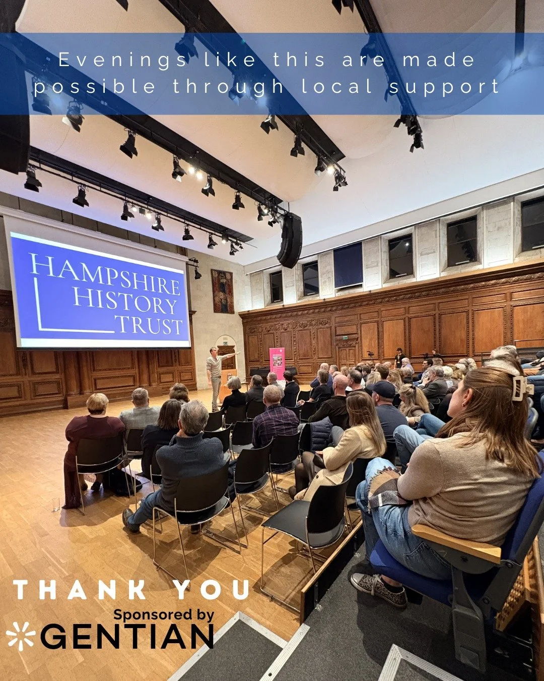 Our thanks to @gentiangroup for sponsoring the &lsquo;Adventures to the Southern Hemisphere&rsquo; Midweek Musings event.

Support from local organisations makes evenings like this possible, and we are grateful for their commitment to bringing cultur