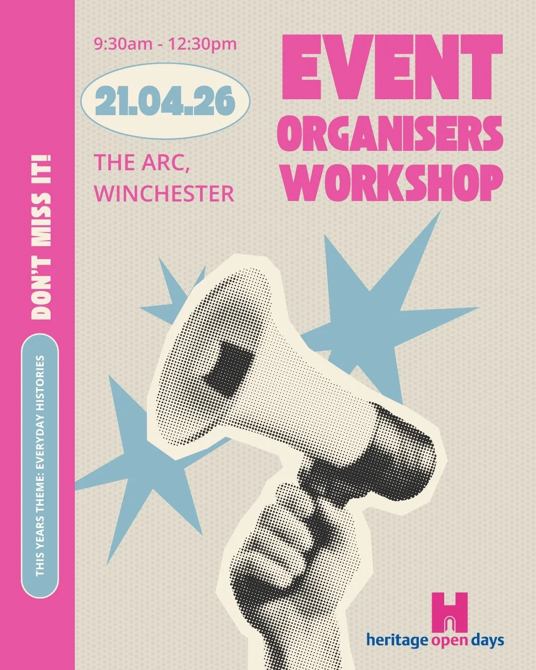 🏛️ Step behind the scenes of one of Winchester&rsquo;s biggest cultural celebrations! Join our Winchester Heritage Open Days Organiser Workshop and find out how you can get involved in the 2026 festival.

✨ Last year&rsquo;s festival attracted over 