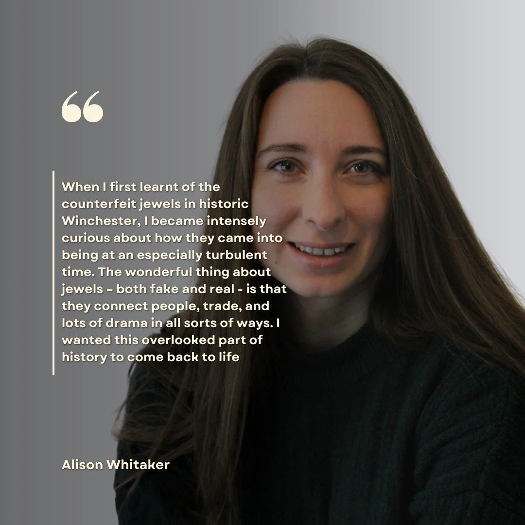 Fake jewels, real stories.💎

Alison Whitaker on the connections and drama behind Winchester&rsquo;s overlooked history of counterfeit gems.

 #WinchesterEvents #historytalks #History #Heritage #Events #hampshireevents #history #CommunityHeritage