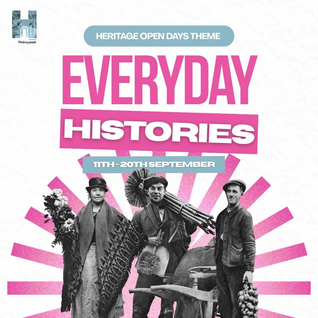 📣 We're pleased to announce the theme for this year's festival! 📣

With Everyday Histories, we&rsquo;ll be exploring stories of working lives, from learning a craft to establishing routines and cherished rituals. 🎨

The butcher, the baker, the can