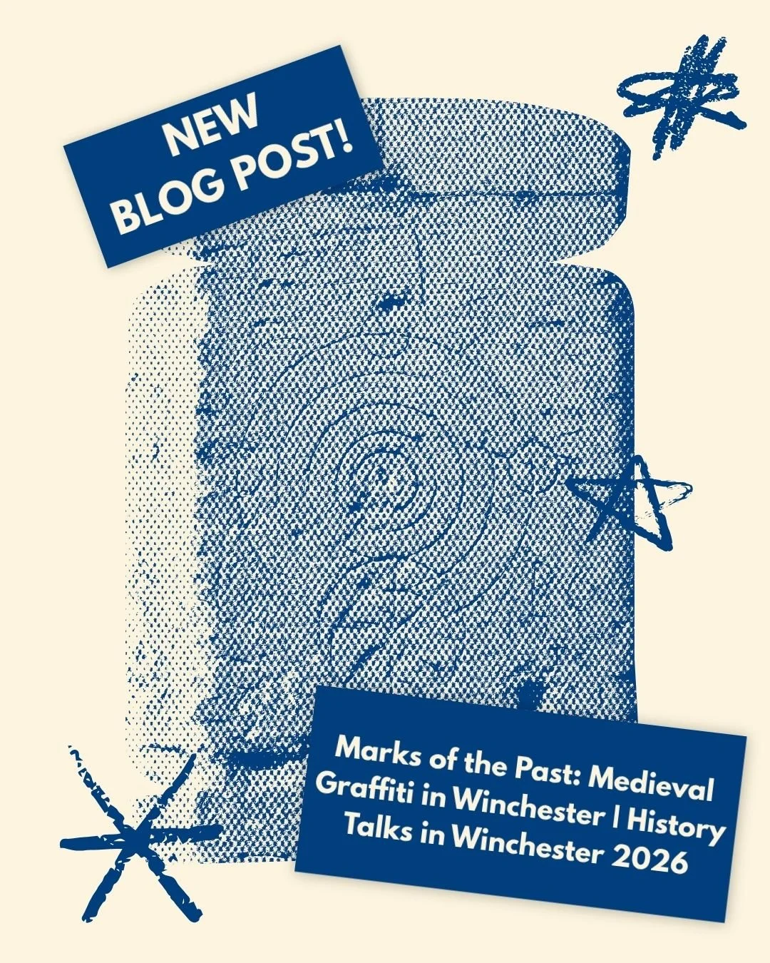 📣New blog post!

😁Our latest blog post: Marks of the Past: Medieval Graffiti in Winchester | History Talks in Winchester 2026, is live on our website!🥳

😄Visit https://hampshirehistorytrust.com/blog/ to read all about our latest Midweek Musings: 