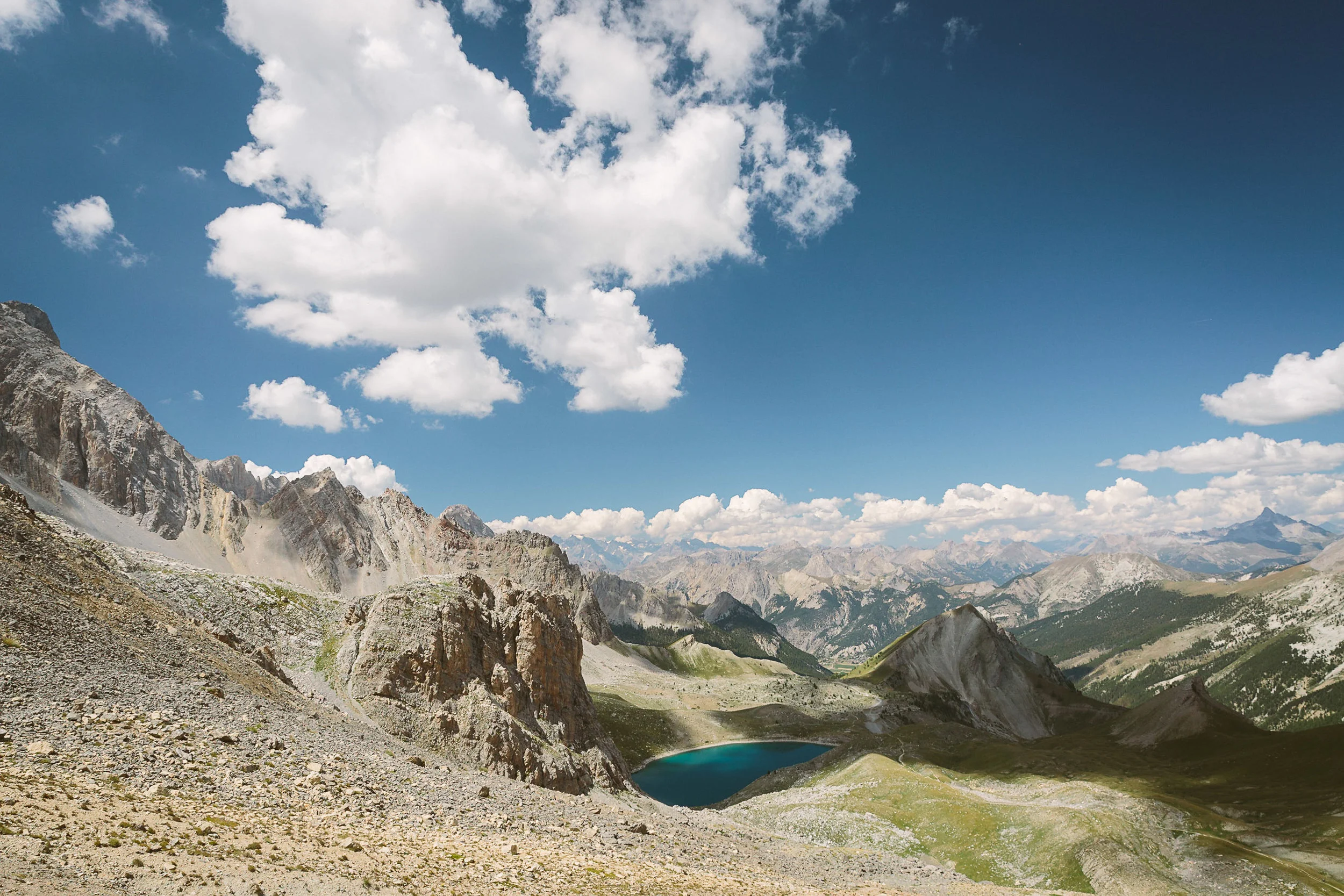 View from Col Girardin