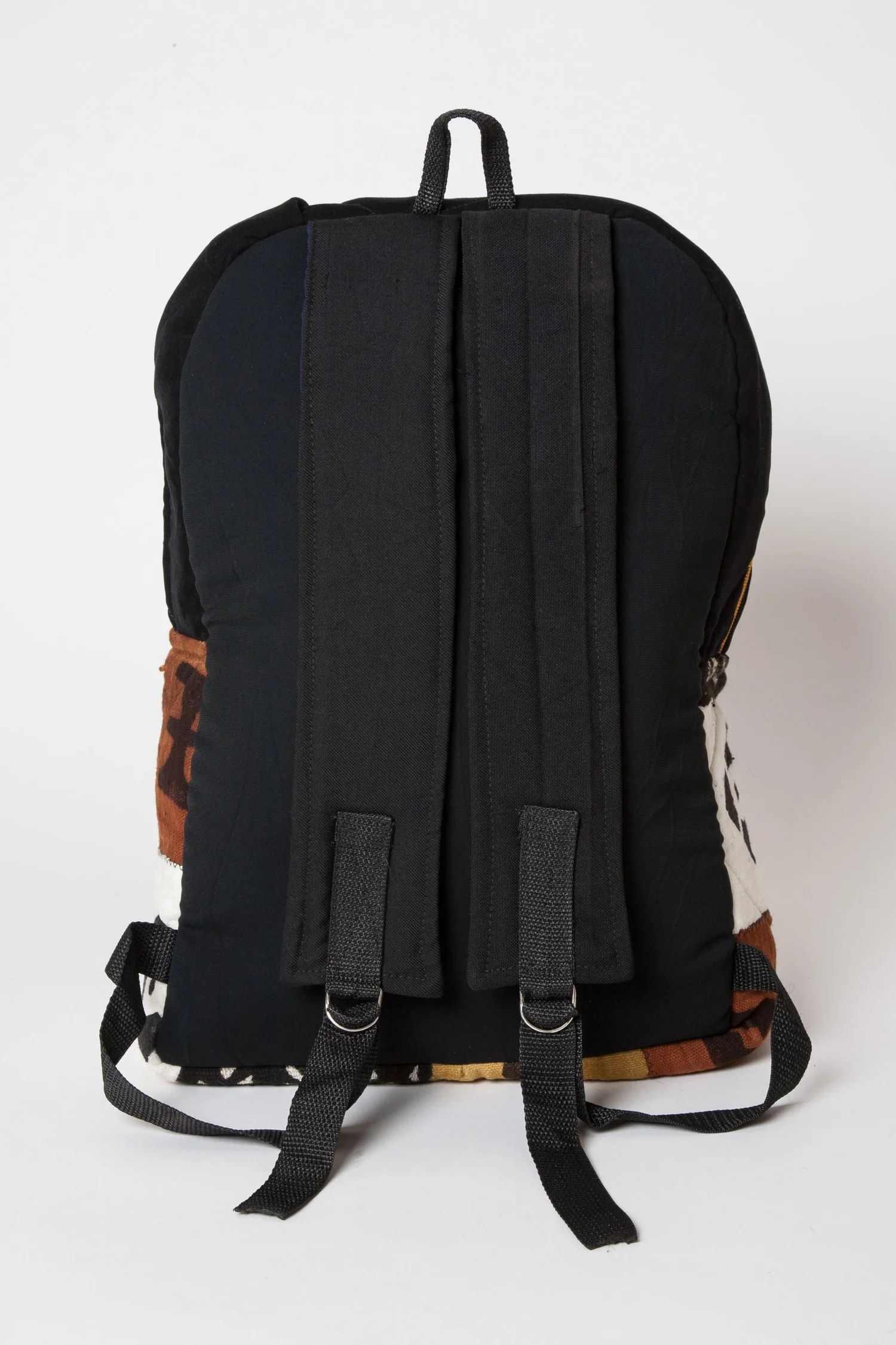 African Leather Mudcloth Backpack Handmade Africa unisex Mud Cloth Leather Backpack | eBay main image 4