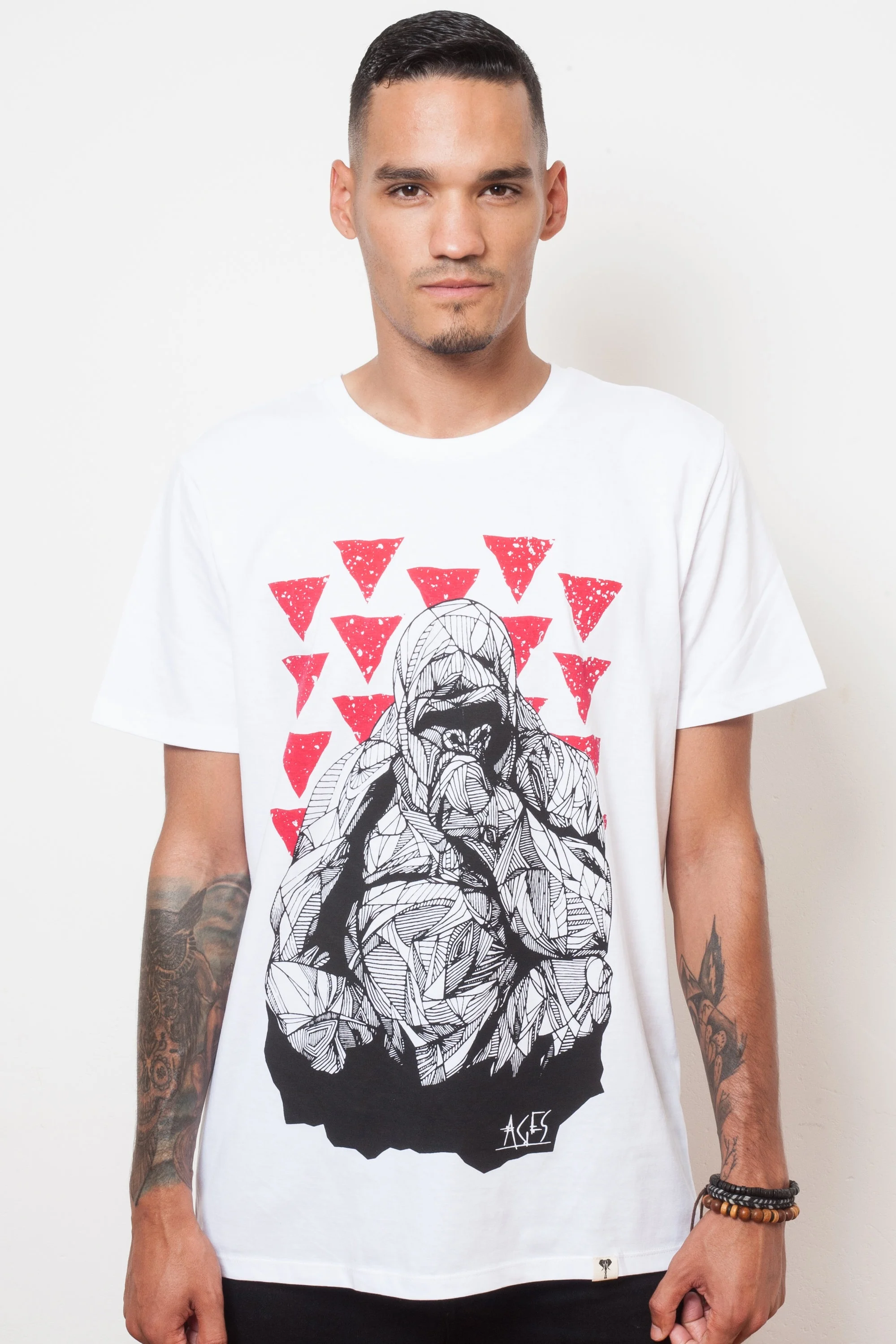 Organic 'The Thinker' Gorilla Tee