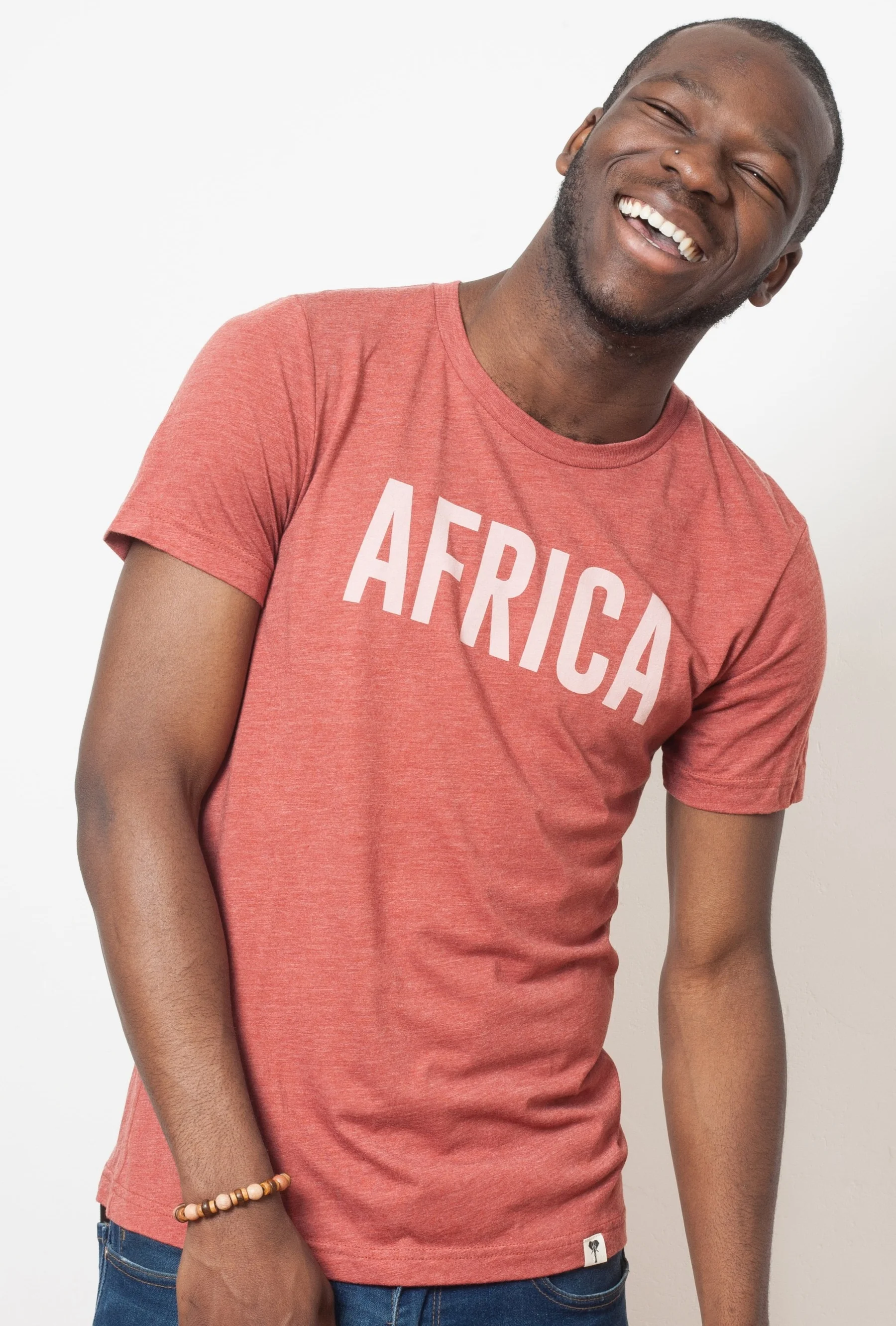Africa Typography Tee (Clay)
