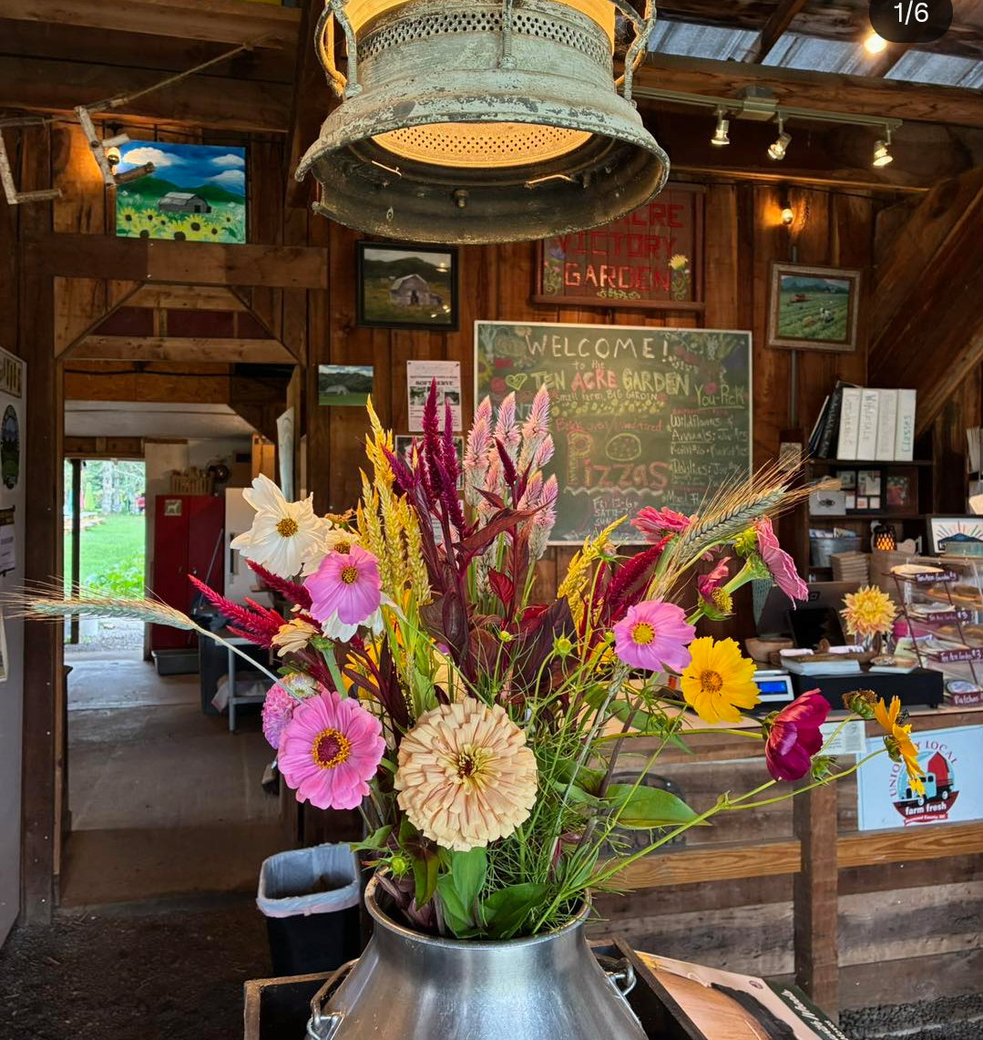FRIDAY- August 28th - Paint & Sip at The Ten Acre Garden in Canton - 4:00-6:00 Happy Hour!