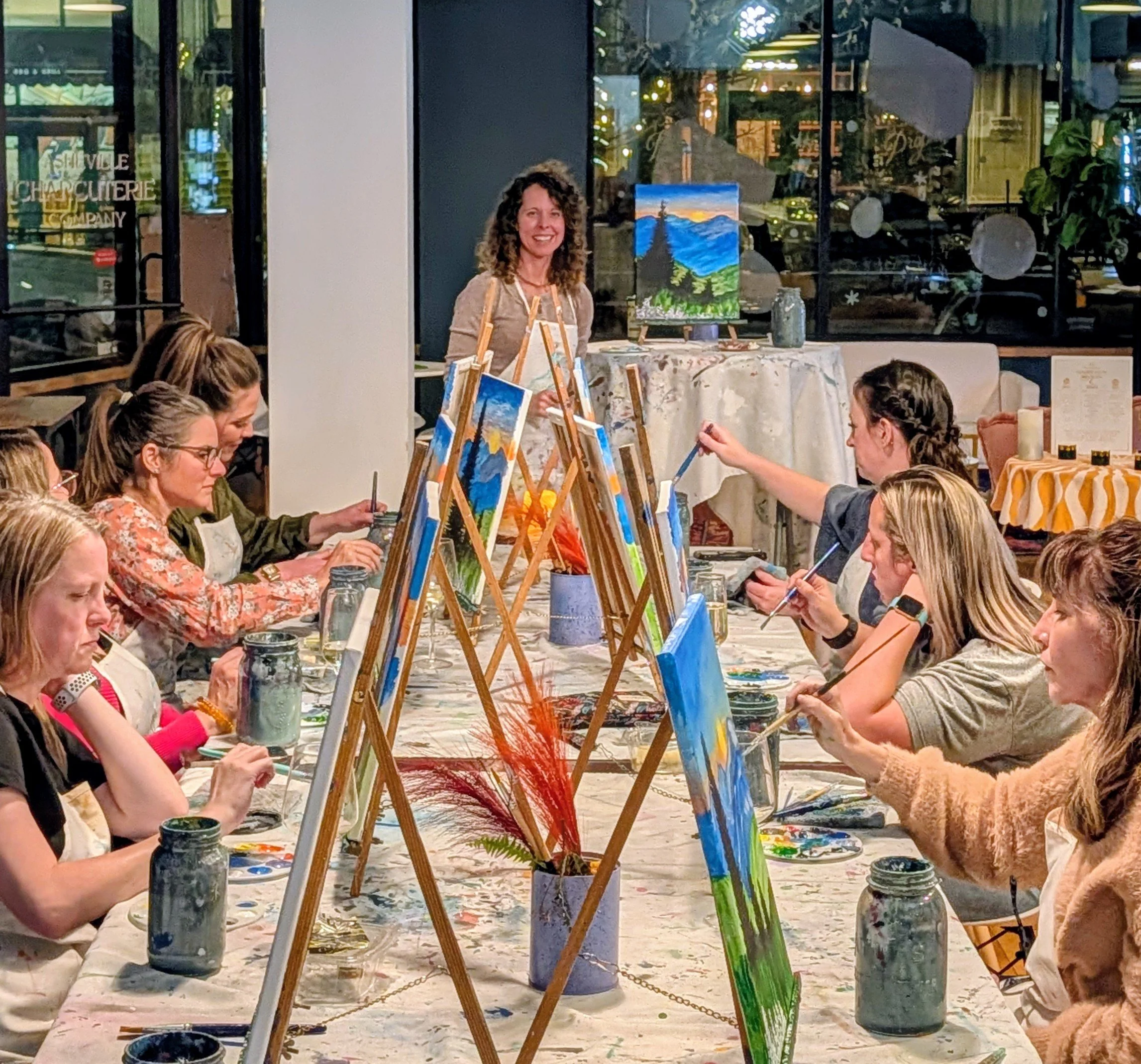 March 26, 2026 + Paint & Sip + Asheville Charcuterie Co. + Asheville, NC