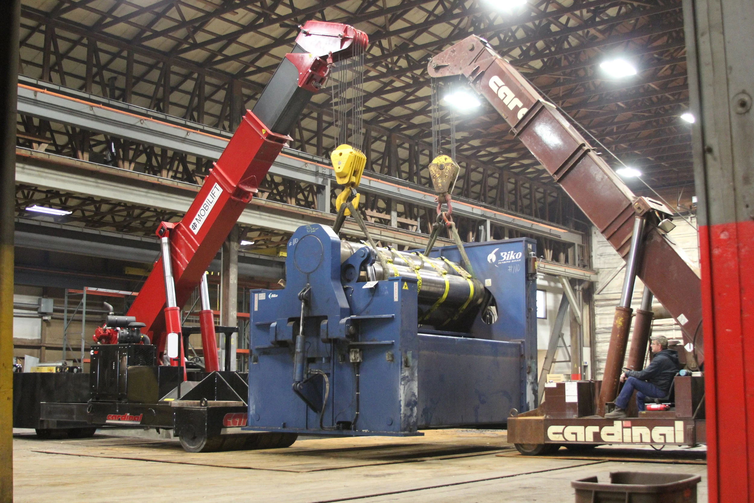 Heavy Duty Lifting Equipment — Cardinal Contracting, LLC