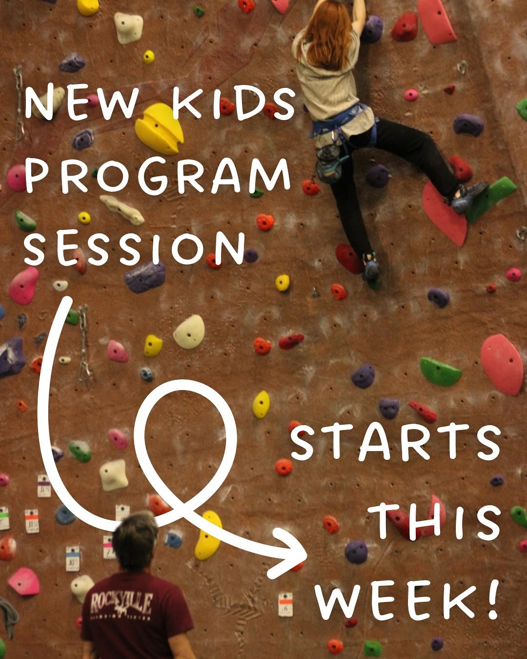 A new kids program session starts this week! Call us at 609-631-7625 to get your child signed up today!

#indoorclimbing #kidsrockclimbing #njrockclimbing #njclimbinggyms #mercercountynj #princetonnj #hamiltonnj #kidssportsnj