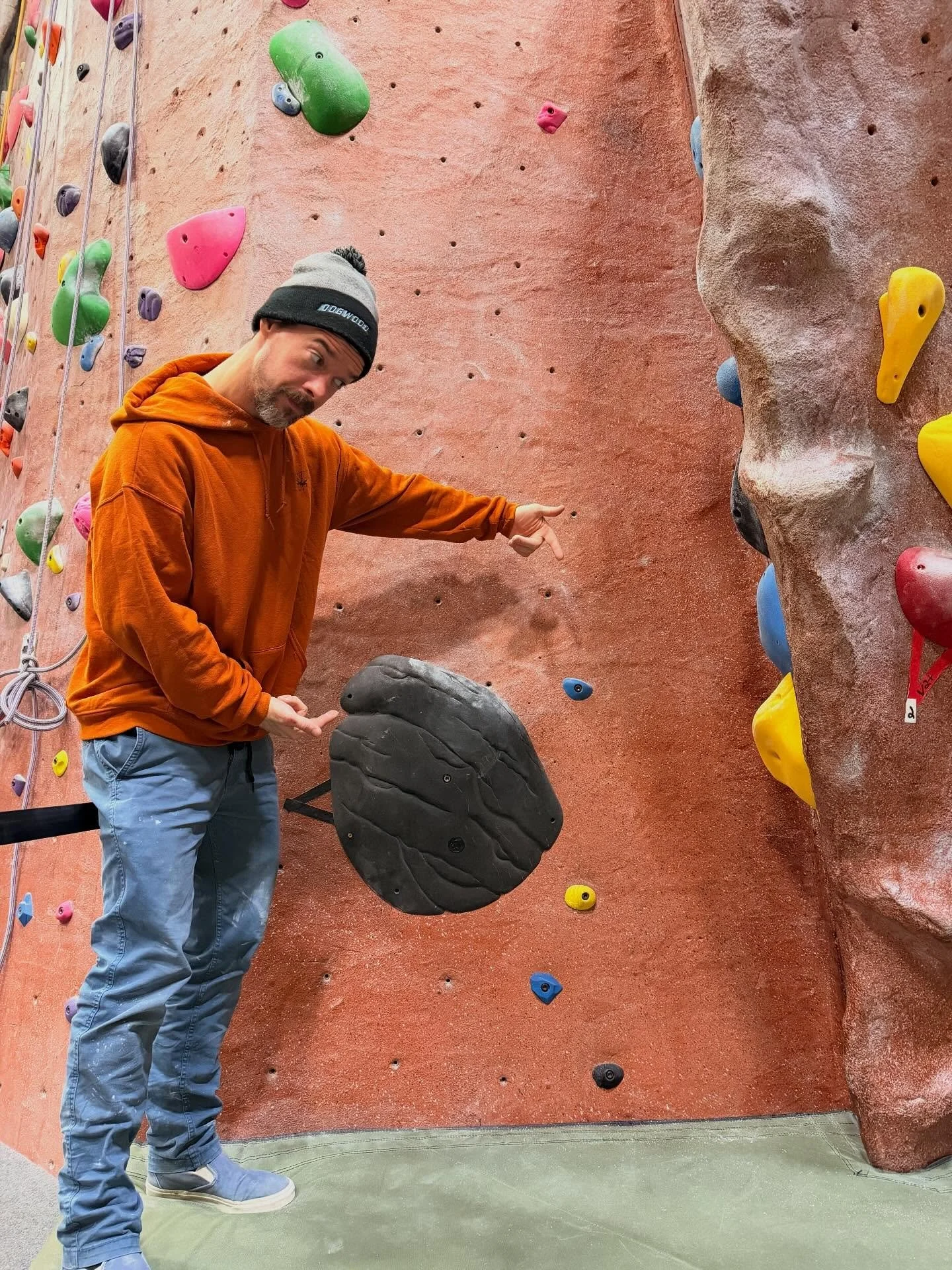 A few few new new (in the boulder cave) 

#bouldering #routesetting #njclimbers #climbrockville