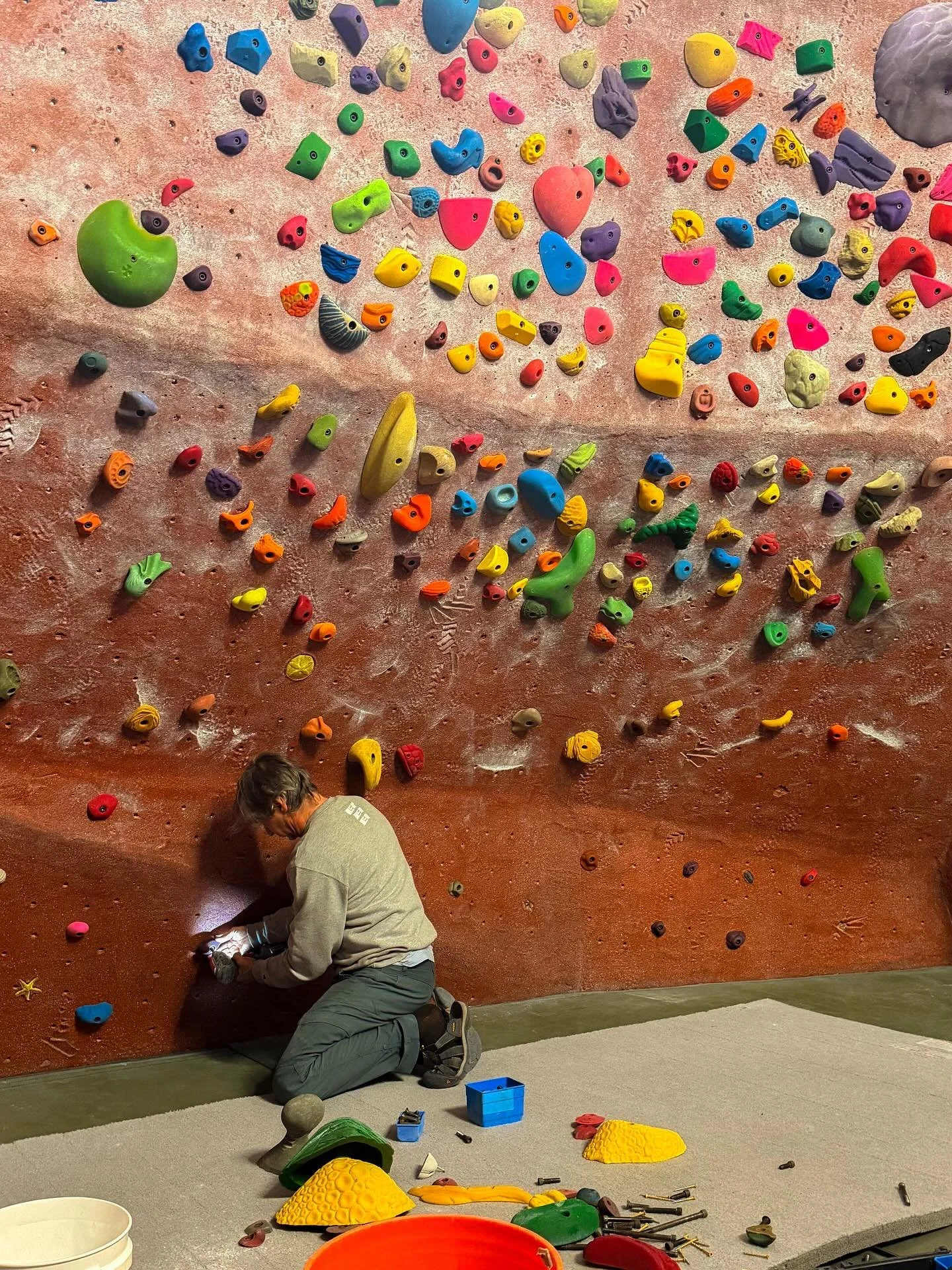 Spray it don&rsquo;t say it 🗣️🗣️🗣️

#bouldering #njclimbers #rockclimbing #climbrockville #indoorclimbing