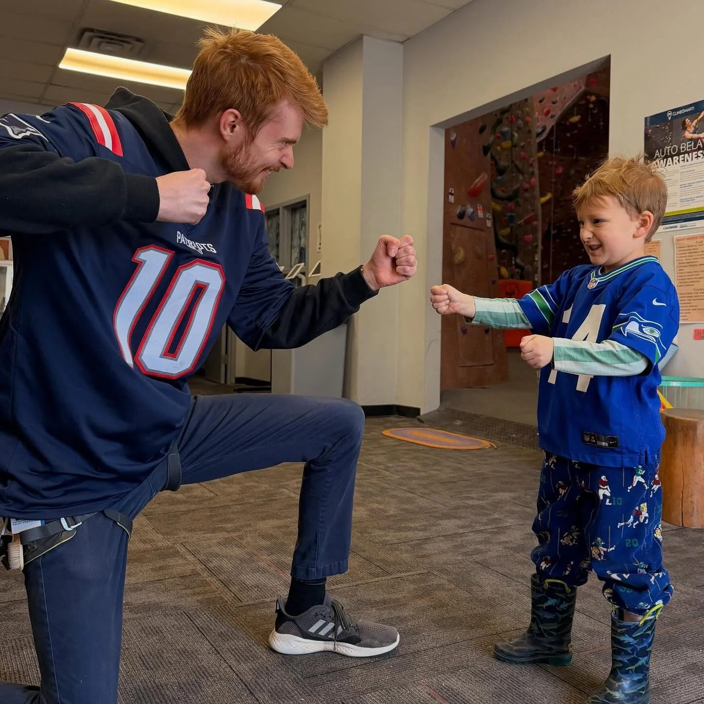 Liam and Bruce are ready for the Super Bowl! Who are you rooting for?