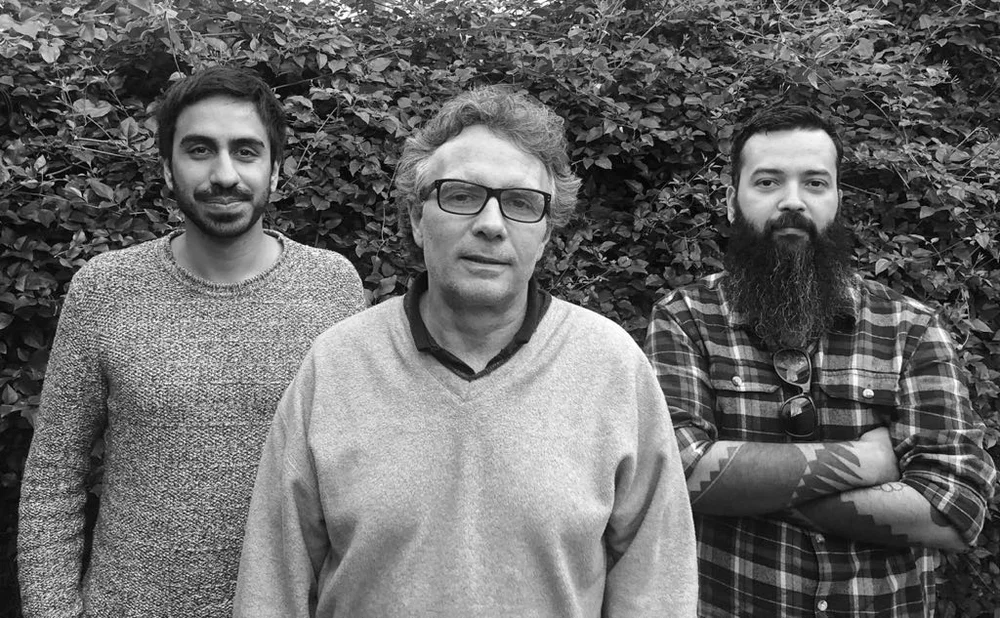 Da esquerda para a direita: Cainã Tavares, Roberto Laguna e Celso Pinn