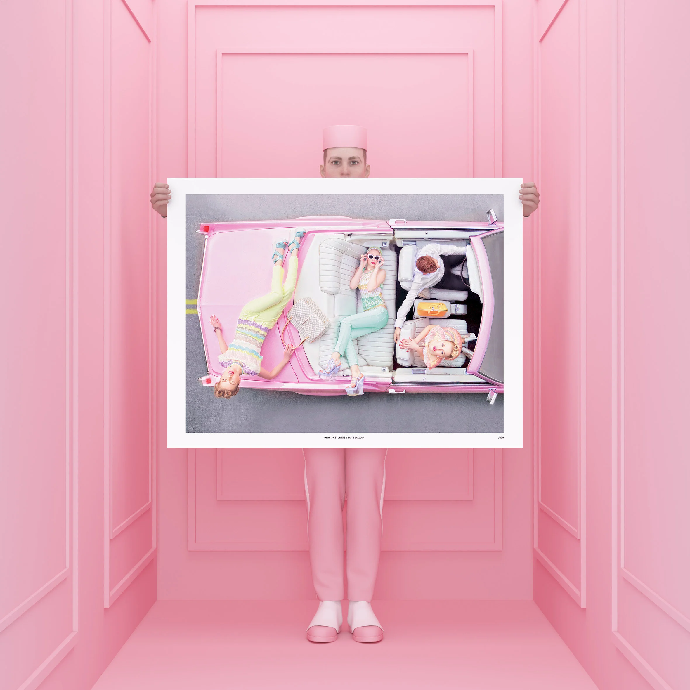 THE SPRING LADIES CLUB PINK CADILLAC XL.jpg