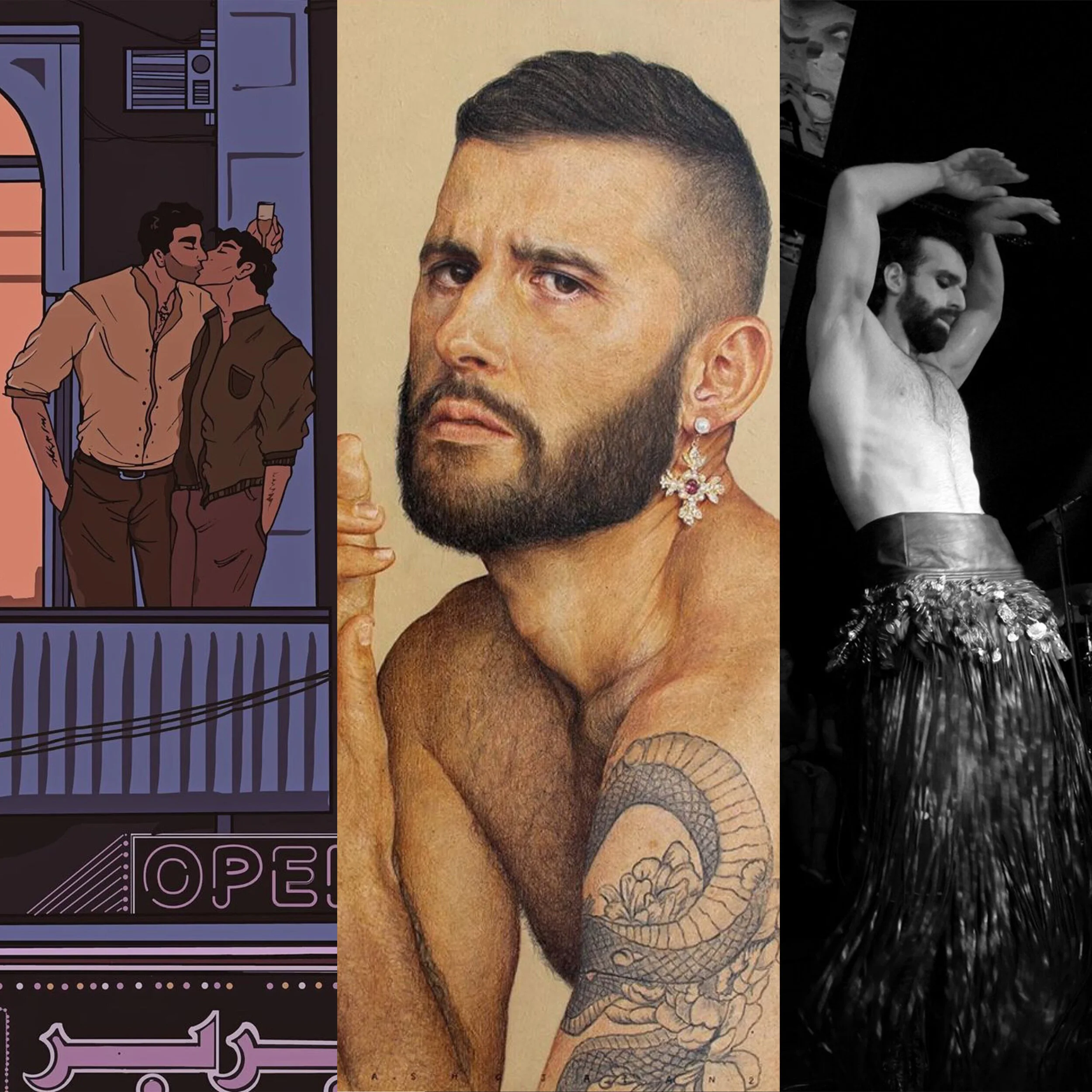 LGBTQ+ artists from the Middle East