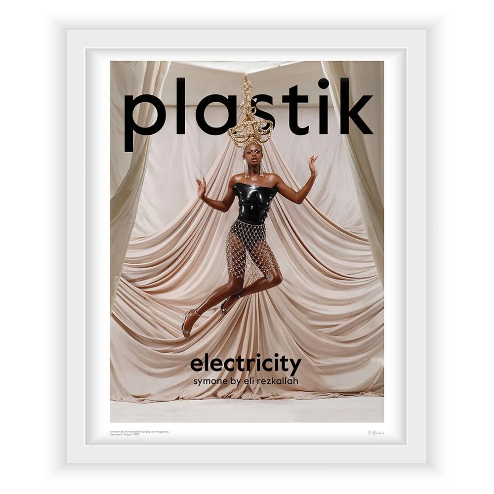 Symone covers plastik magazine by Eli Rezkallah — Plastik Magazine