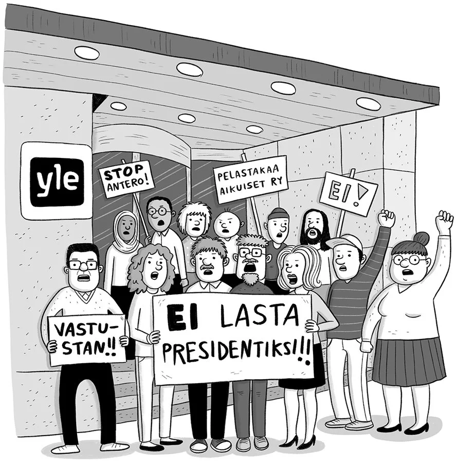  Rasva-Antero diktaattorina  Paula Noronen & Minna Mäkipää Tammi 2026