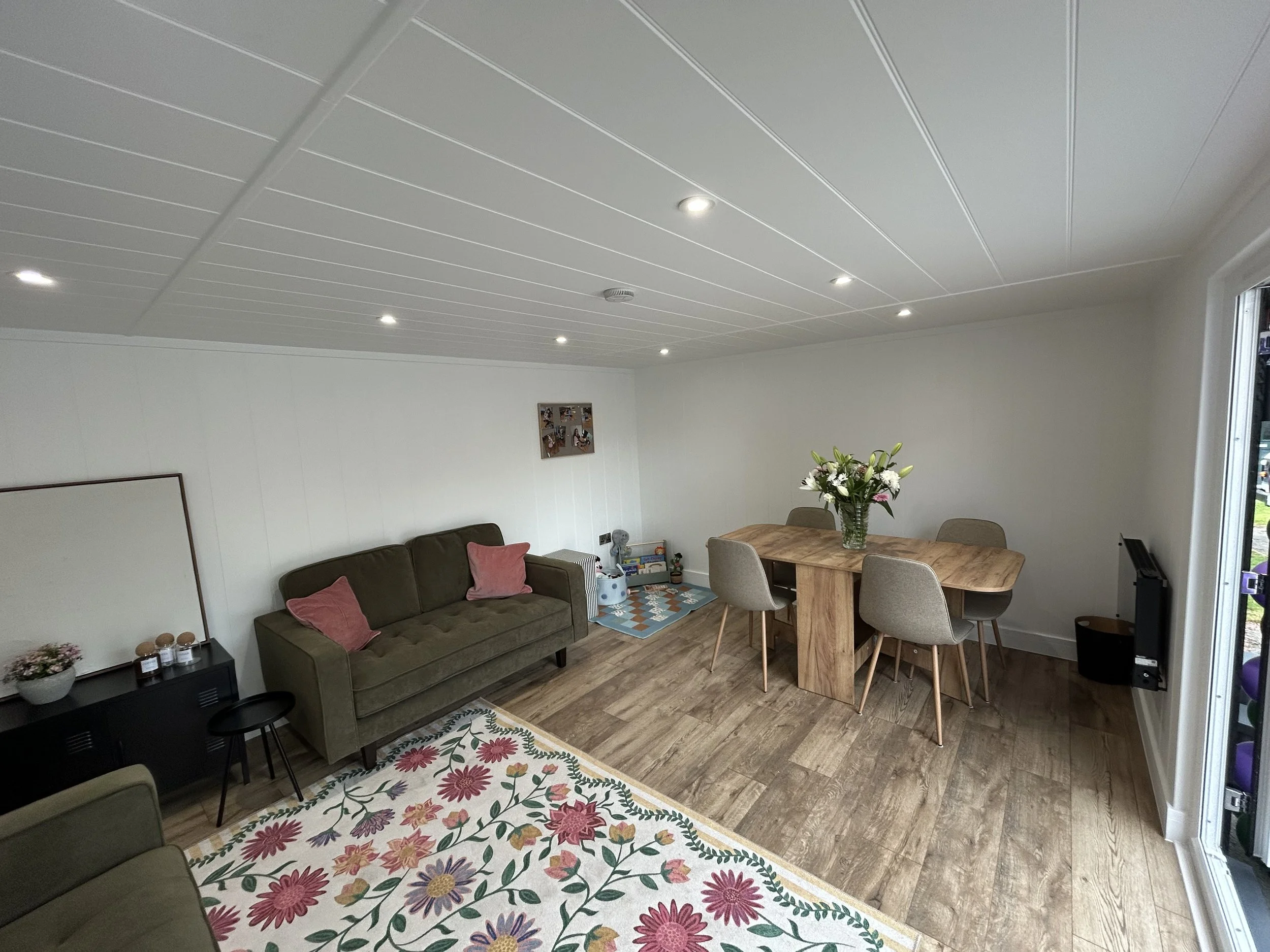 Inside of the Fleming Gardens Wellbeing Hub
