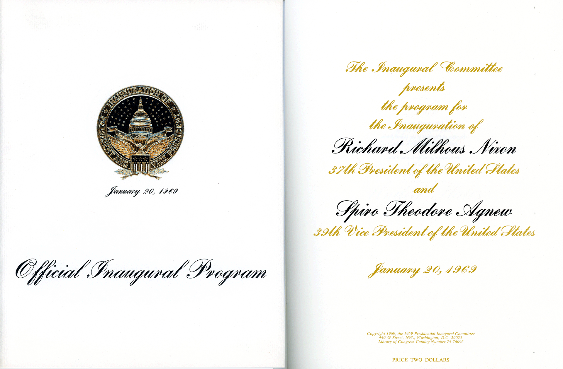 Richard Nixon Inauguration